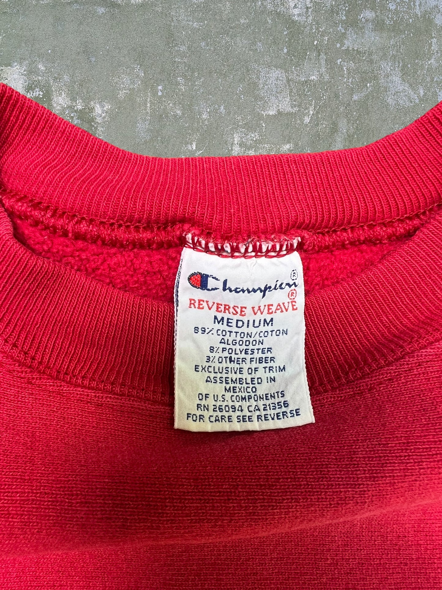 ‘90s Champion Reverse Weave Crewneck (M)