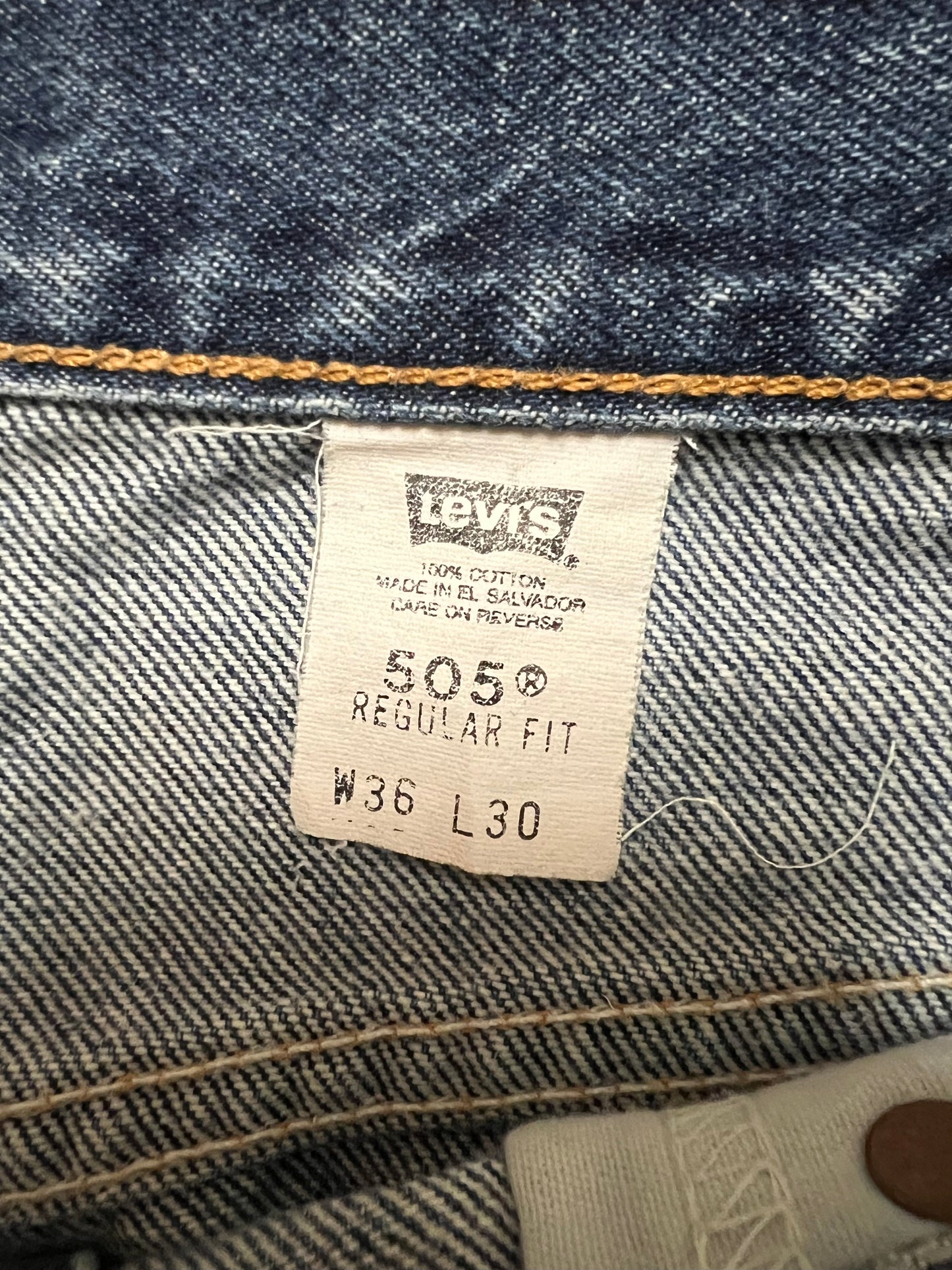 Early-2000s Levi’s 505 Jeans (36x30)