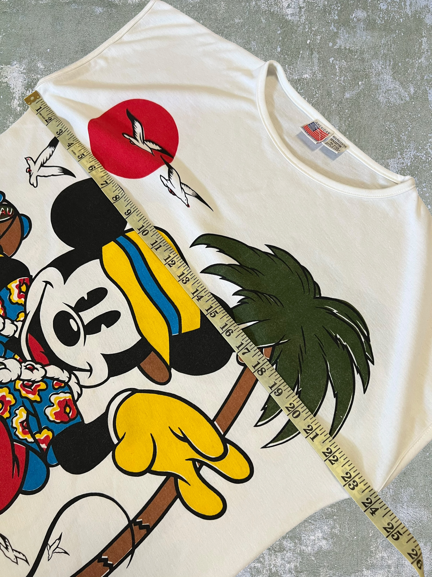 ‘90s Mickey Mouse Beach Coverup Tank Top (XL)