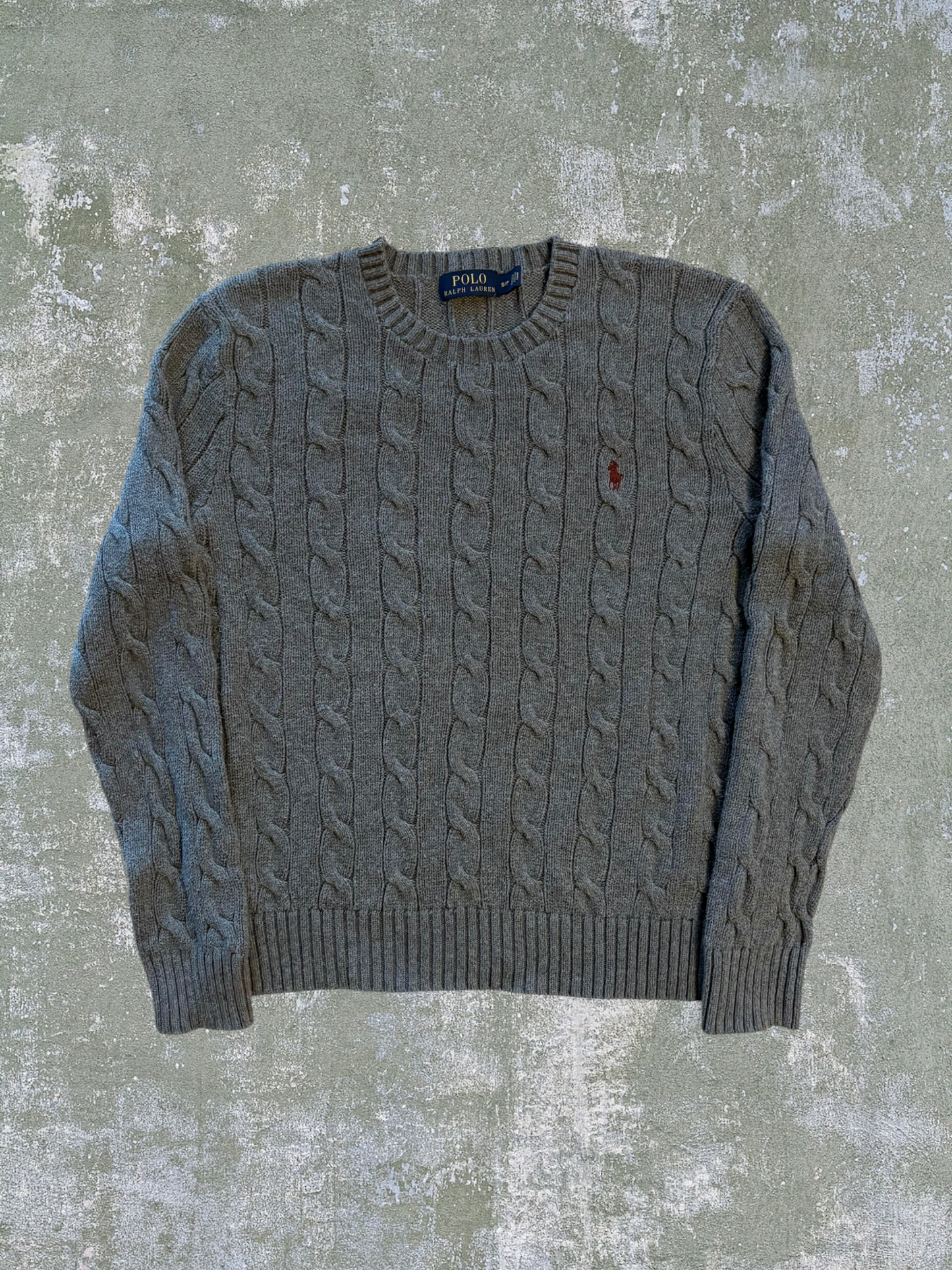Polo Ralph Lauren Cable Knit Cotton Sweater (S)