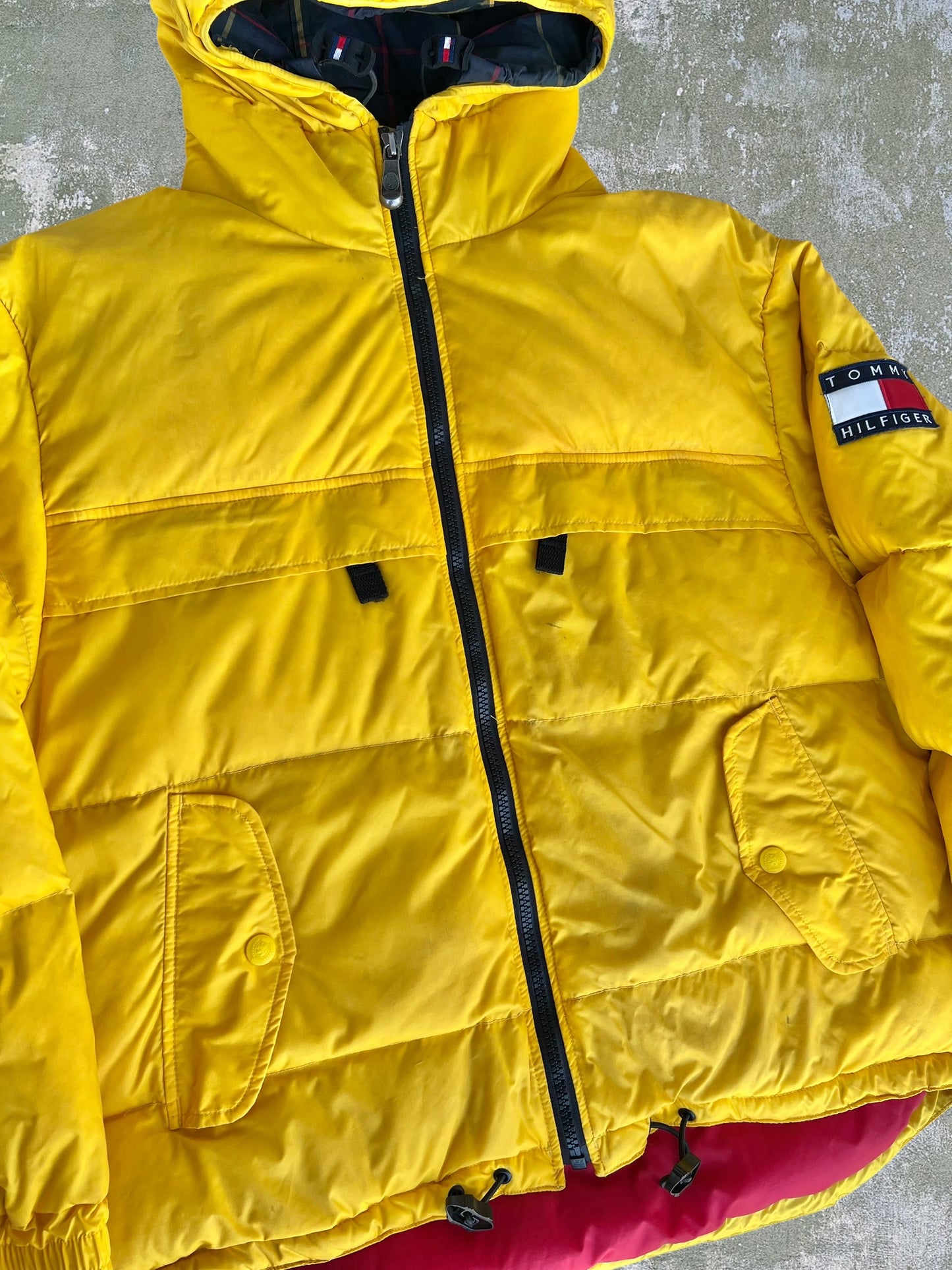 Early-2000s Tommy Hilfiger Puffer Jacket (L)