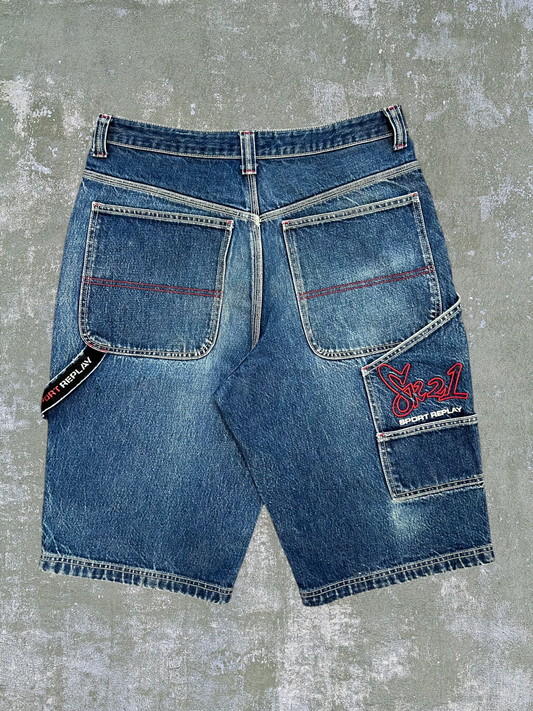 Early-2000s Sport Replay Carpenter Jean Shorts (33)