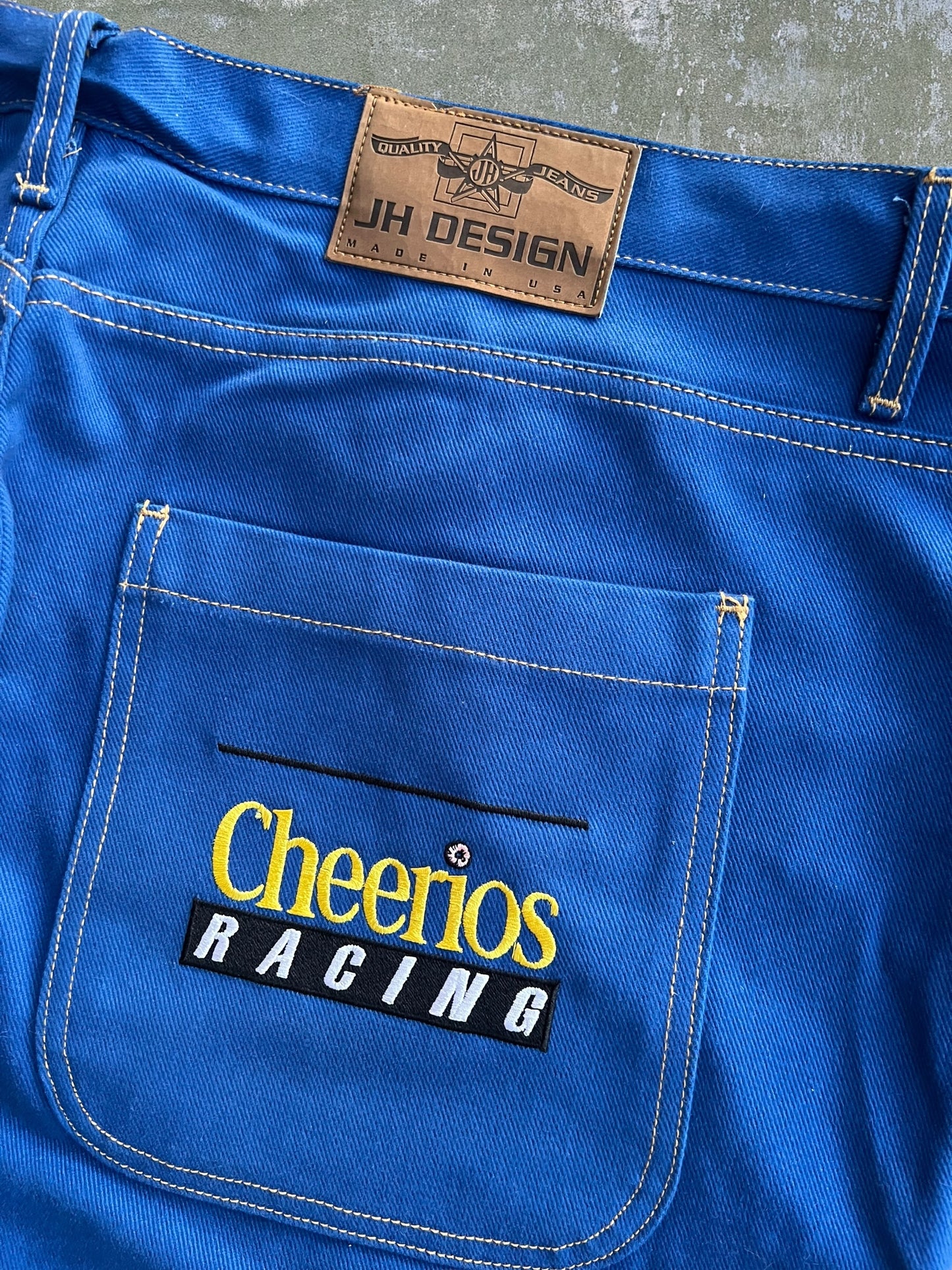 Late-90s Jeff Hamilton Cheerios Racing Jeans (42) (New With Tags)
