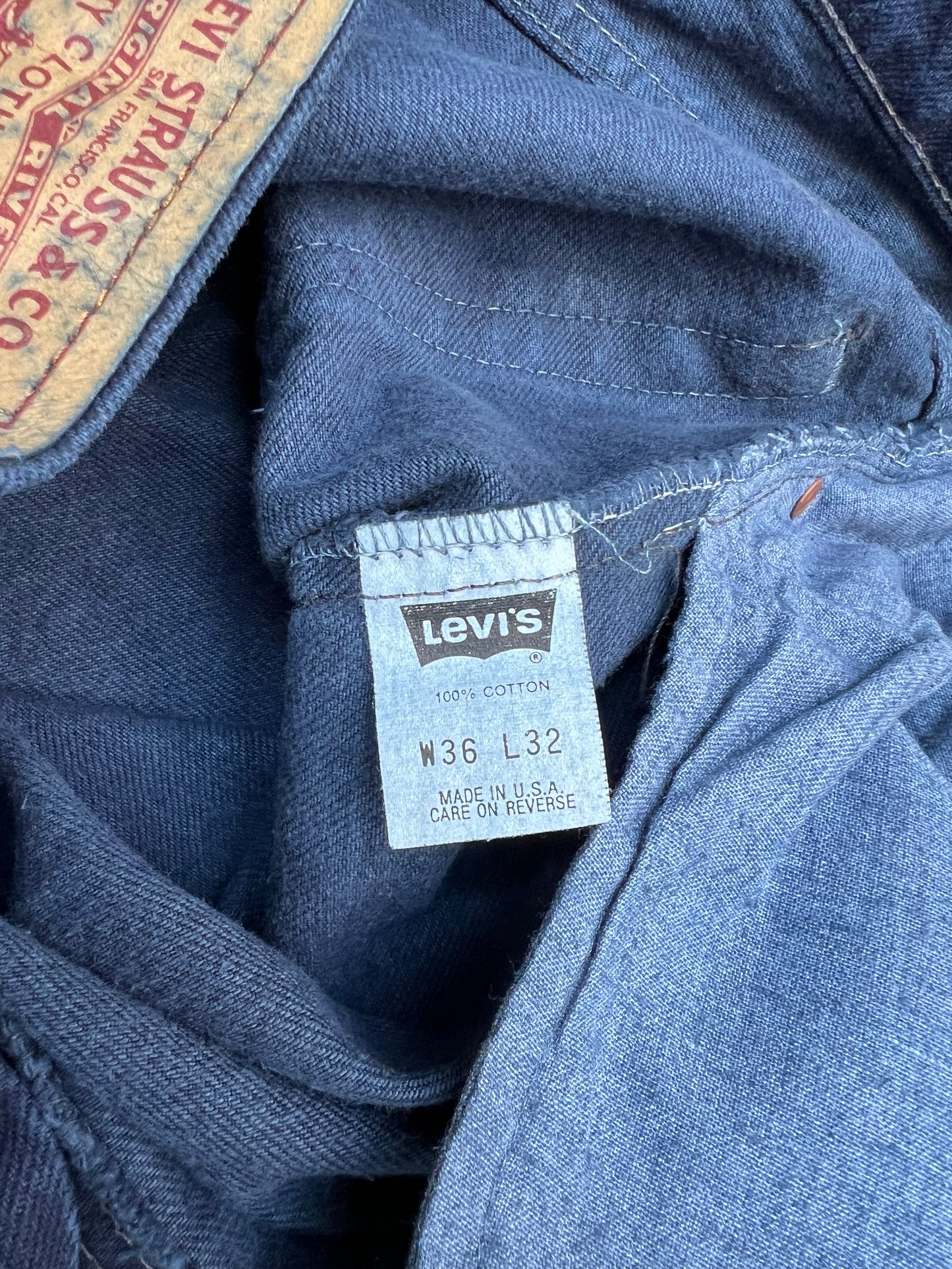 1991 Levi’s 550 Jeans (36x32) (New With Tags)