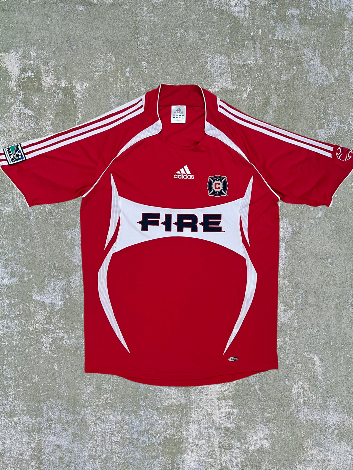 2007 Adidas Chicago Fire Jersey (L)