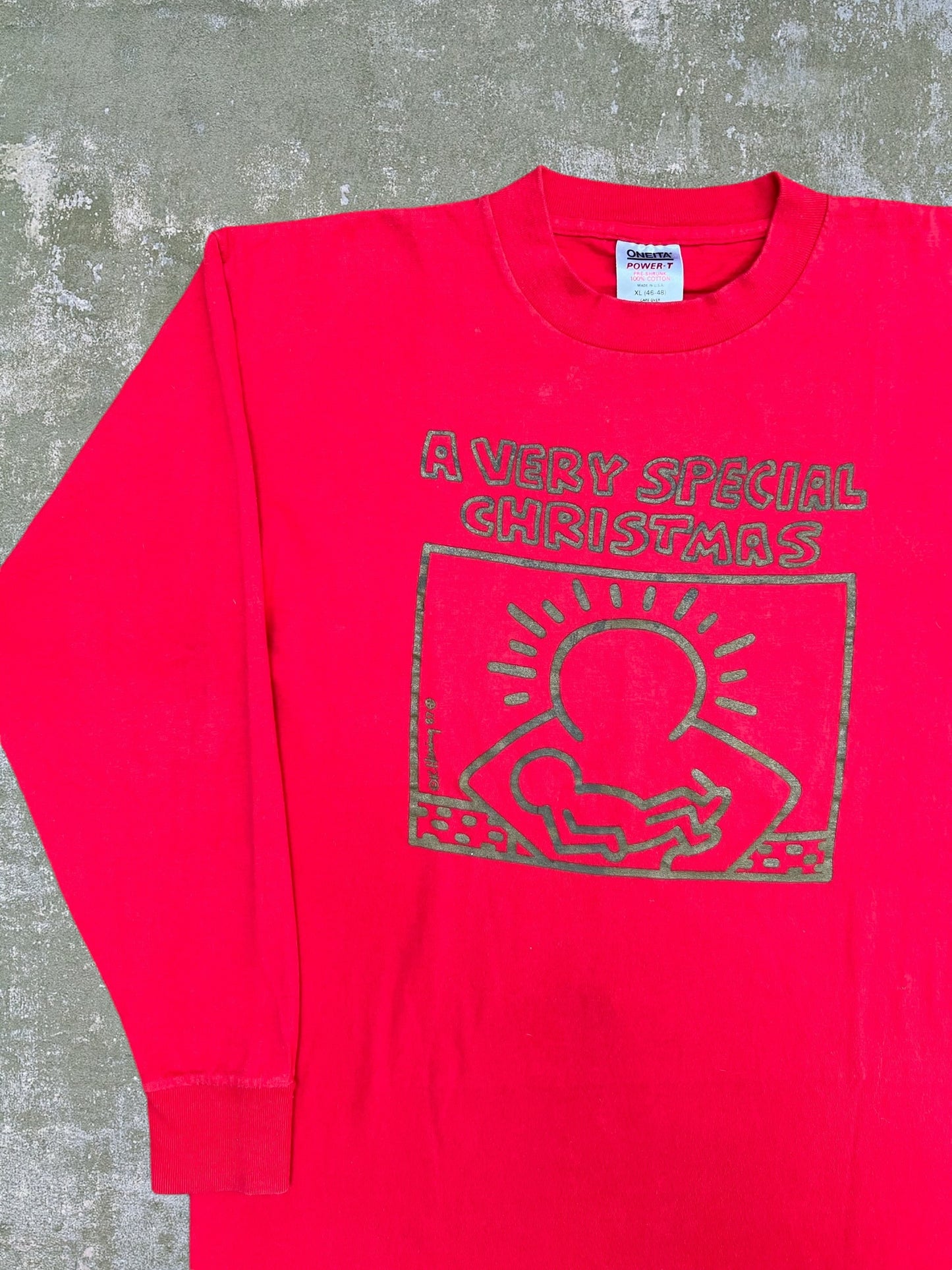 1987 Keith Haring A Very Special Christmas Tee (XL)