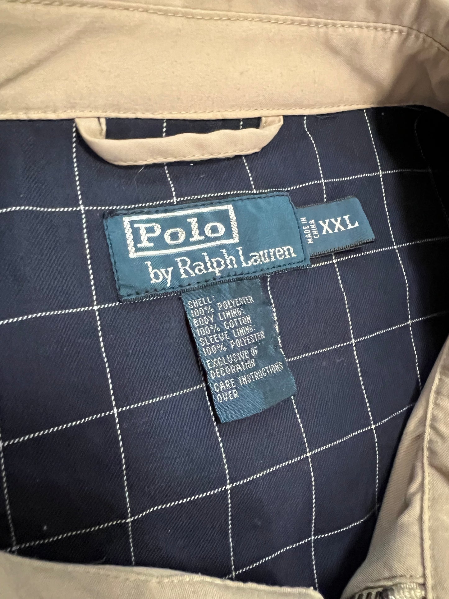 2000s/2010s Polo Ralph Lauren Harrington Jacket (XXL)