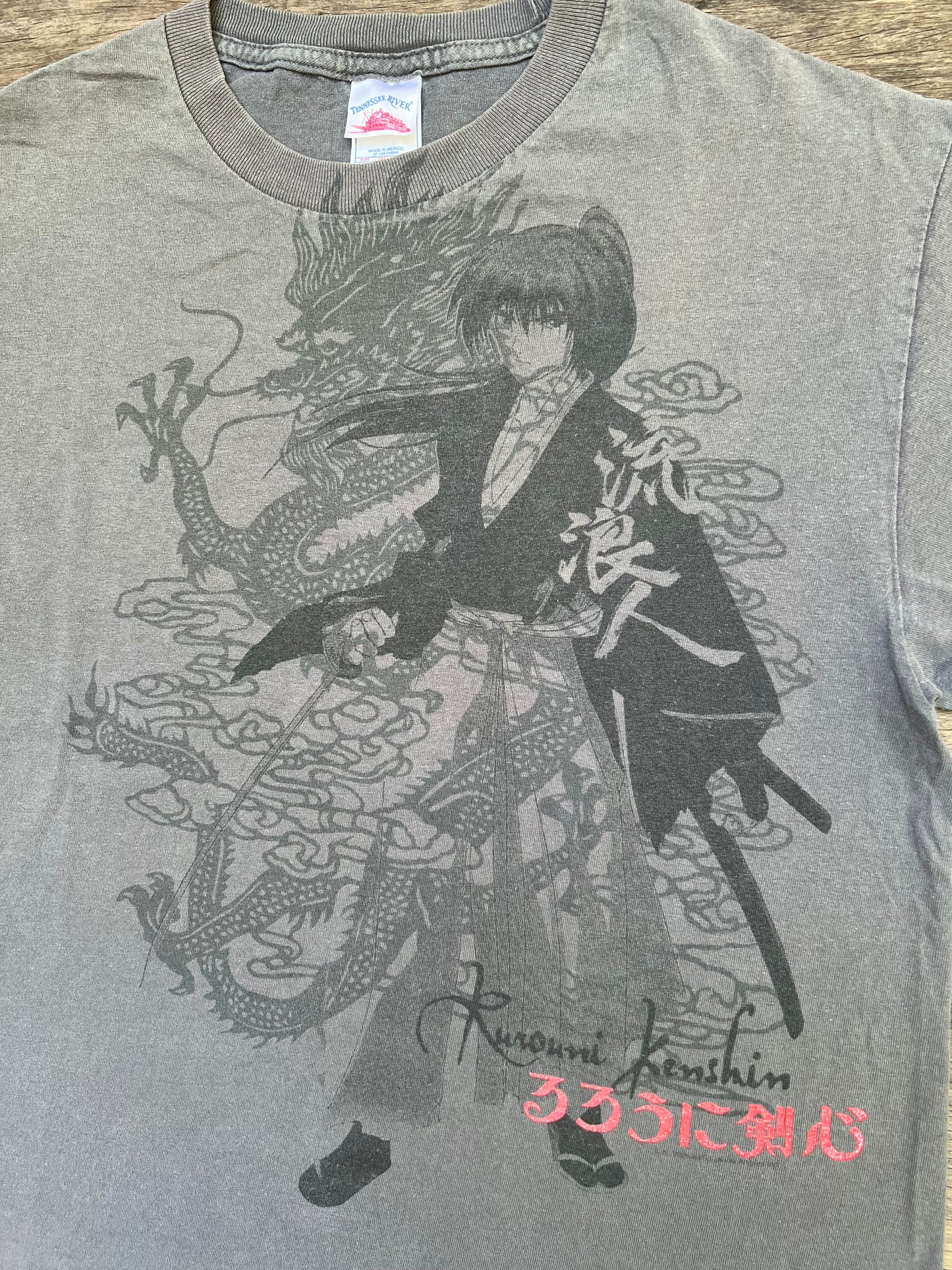 Early-2000s Rurouni Kenshin Tee (L)