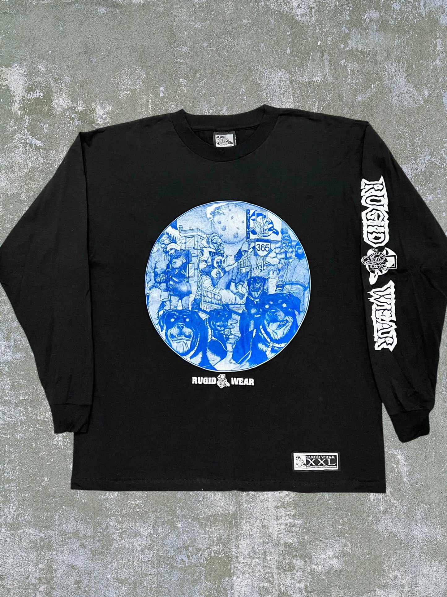 Late-90s/Early-2000s Rugid Wear Long Sleeve Tee (XXL)