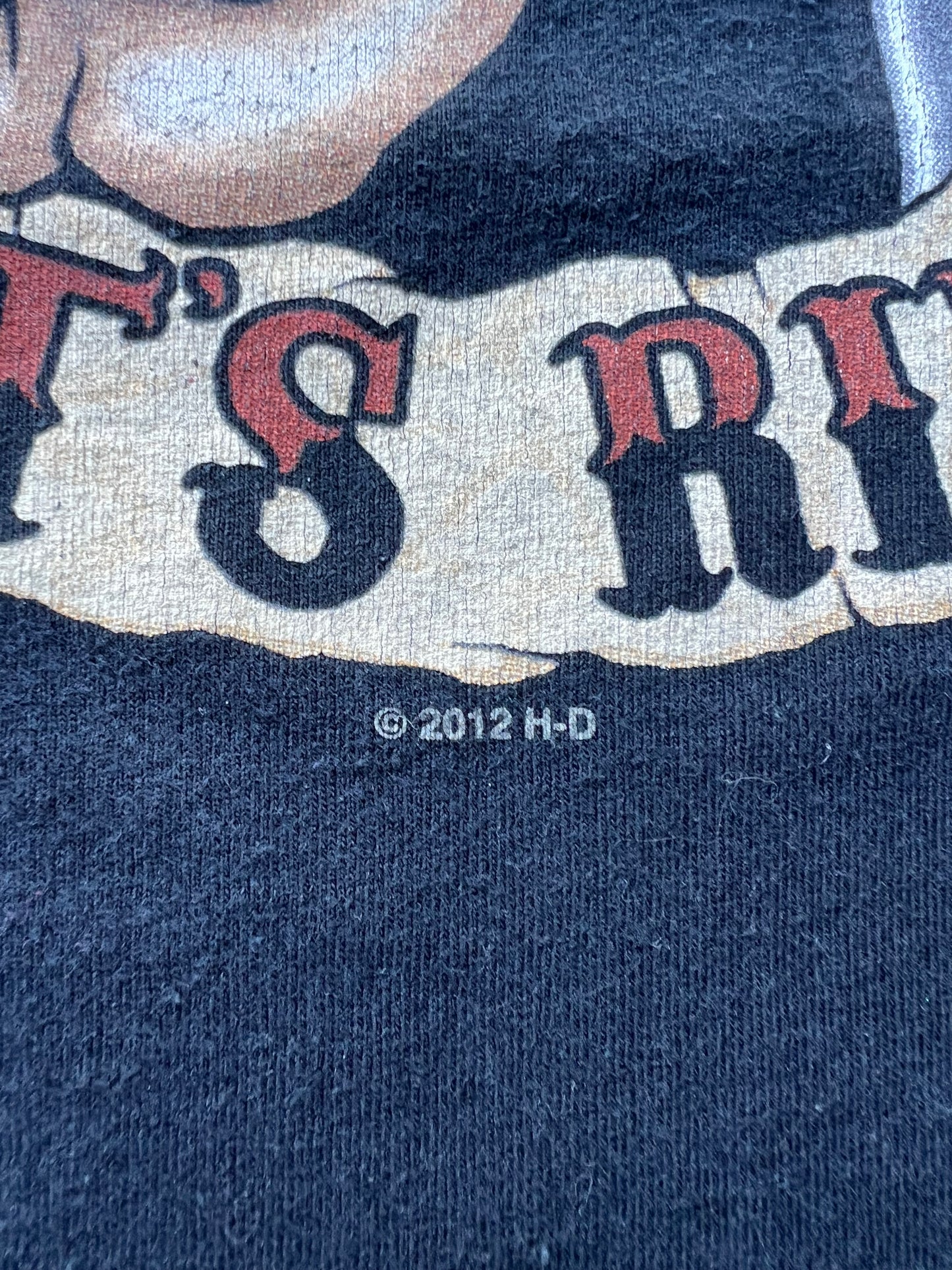 2012 Harley Davidson “Work Sucks” Tee (L)