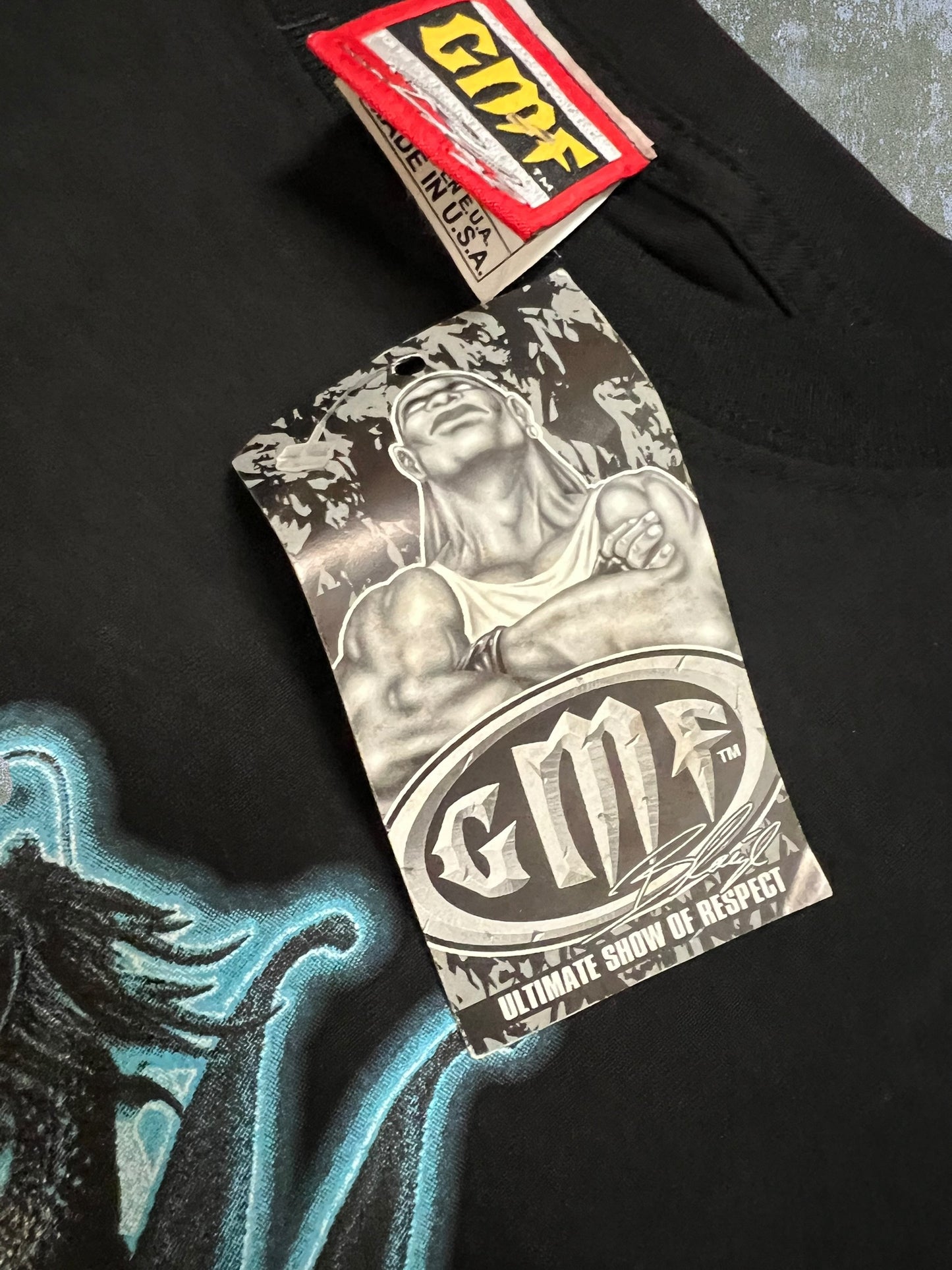 Late-90s/Early-2000s GMF Long Sleeve Tee (XXL) (New With Tags)