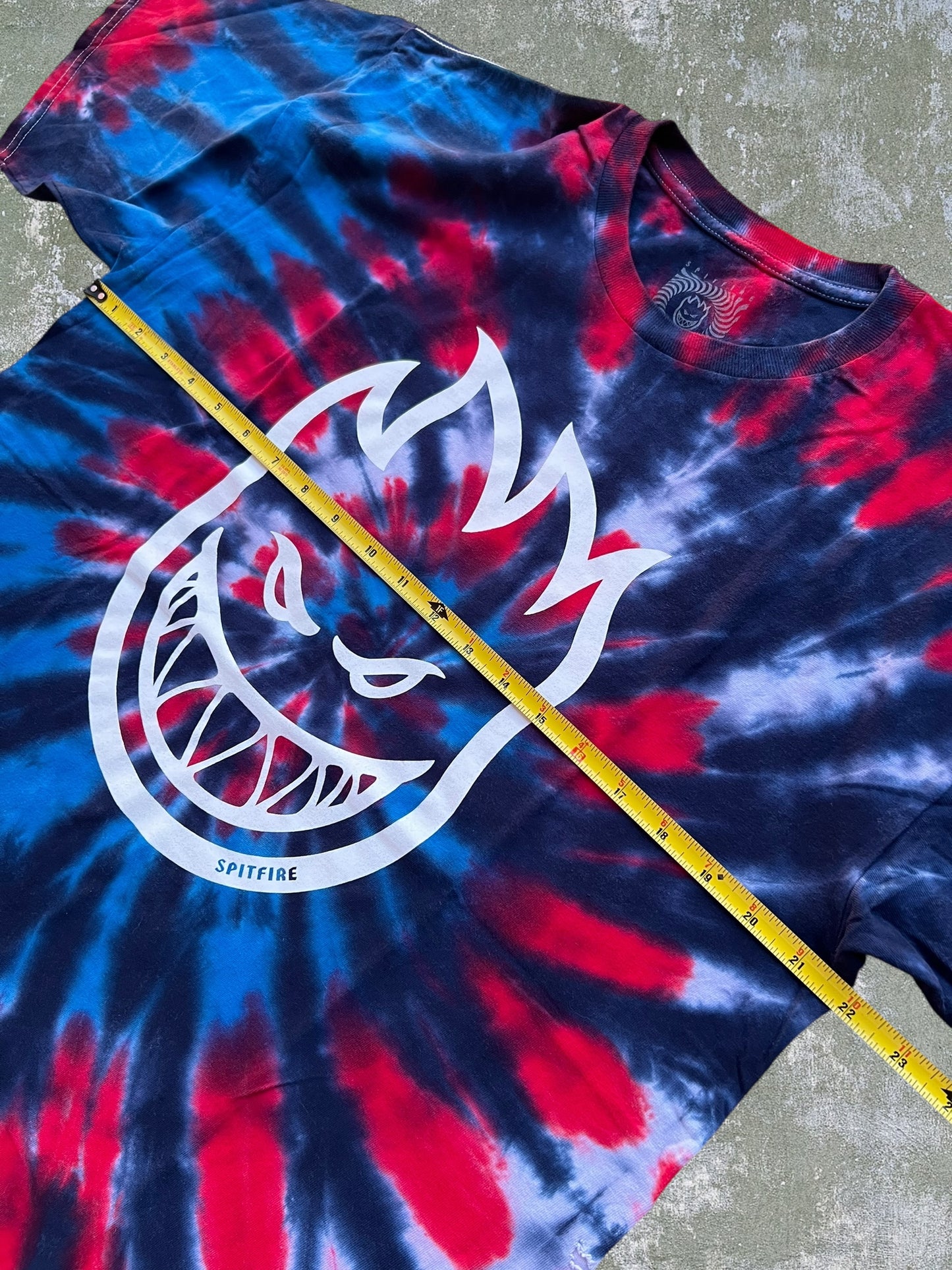 Spitfire Wheels Tie Dye Tee (L)