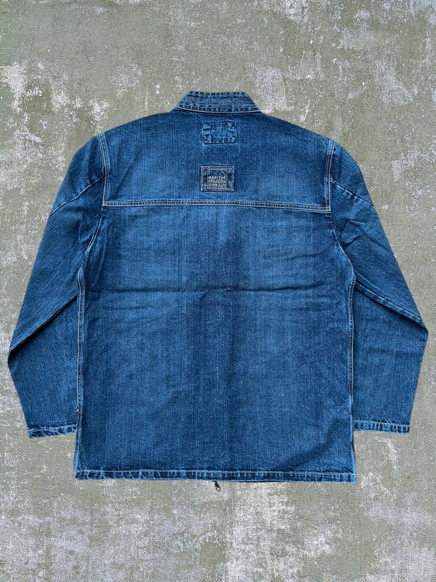 Early-2000s Marithe Francois Girbaud Denim Jacket (XXL) (New With Tags)