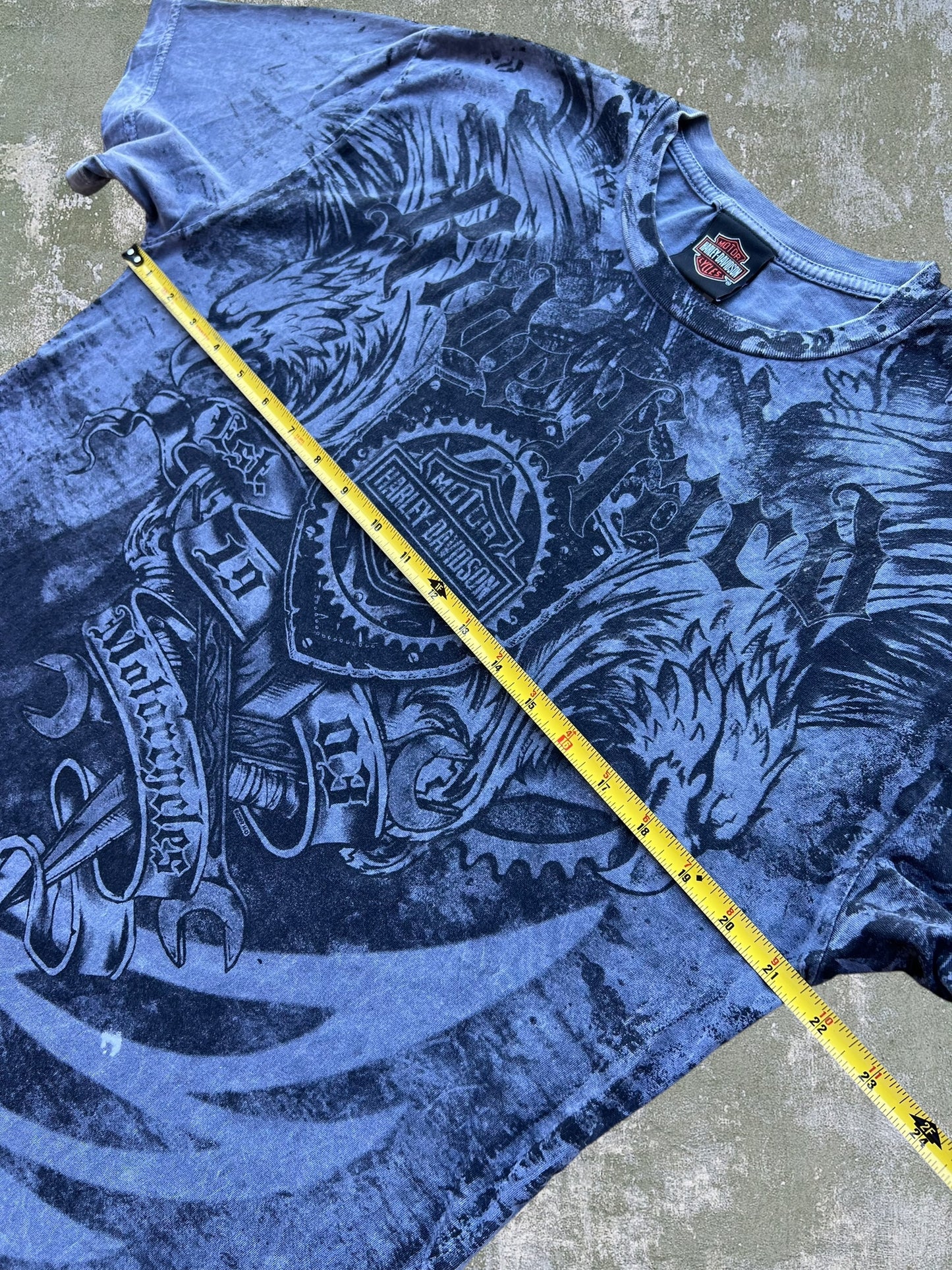 2009 Harley Davidson All Over Print Tee (M)