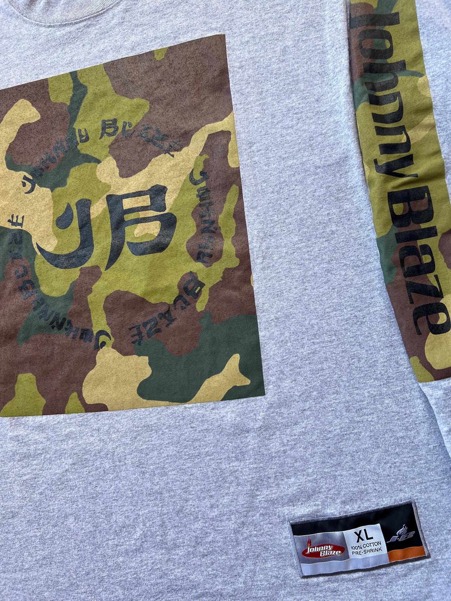 Late-90s/Early-2000s Johnny Blaze Long Sleeve Tee (XL)
