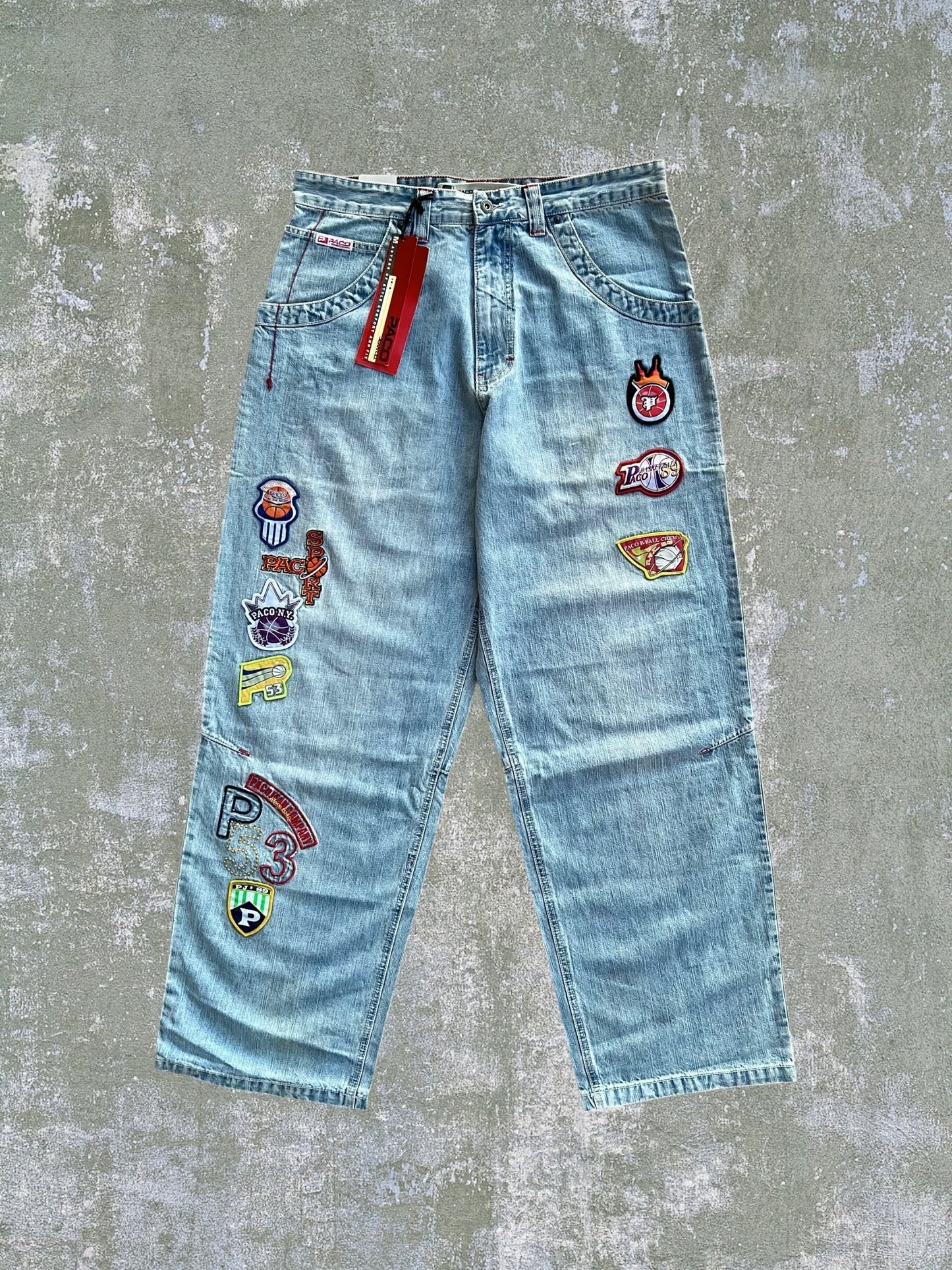 Early-2000s Paco Basketball Jeans (36x33) (New With Tags)