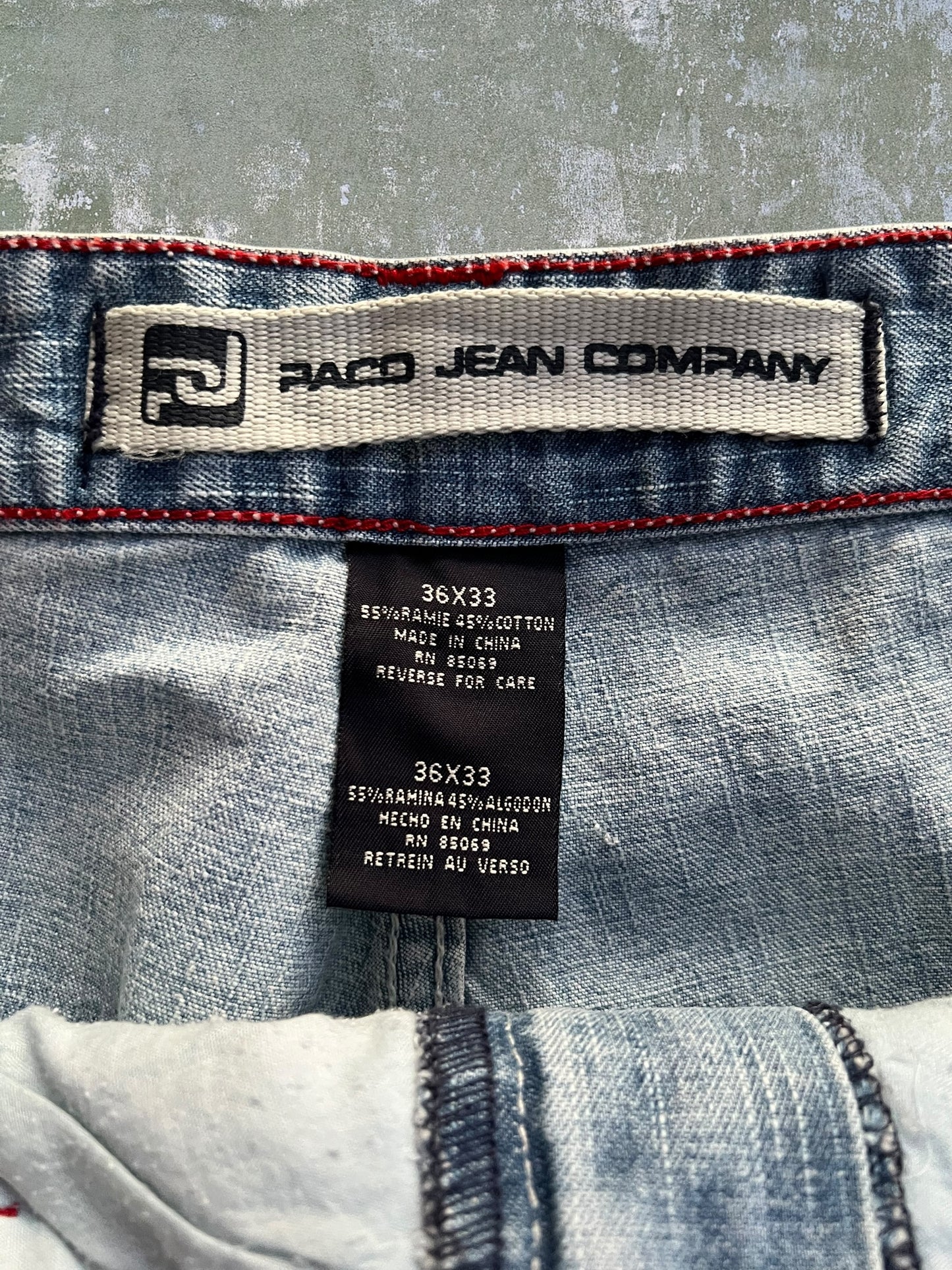 Early-2000s Paco Basketball Jeans (36x33) (New With Tags)