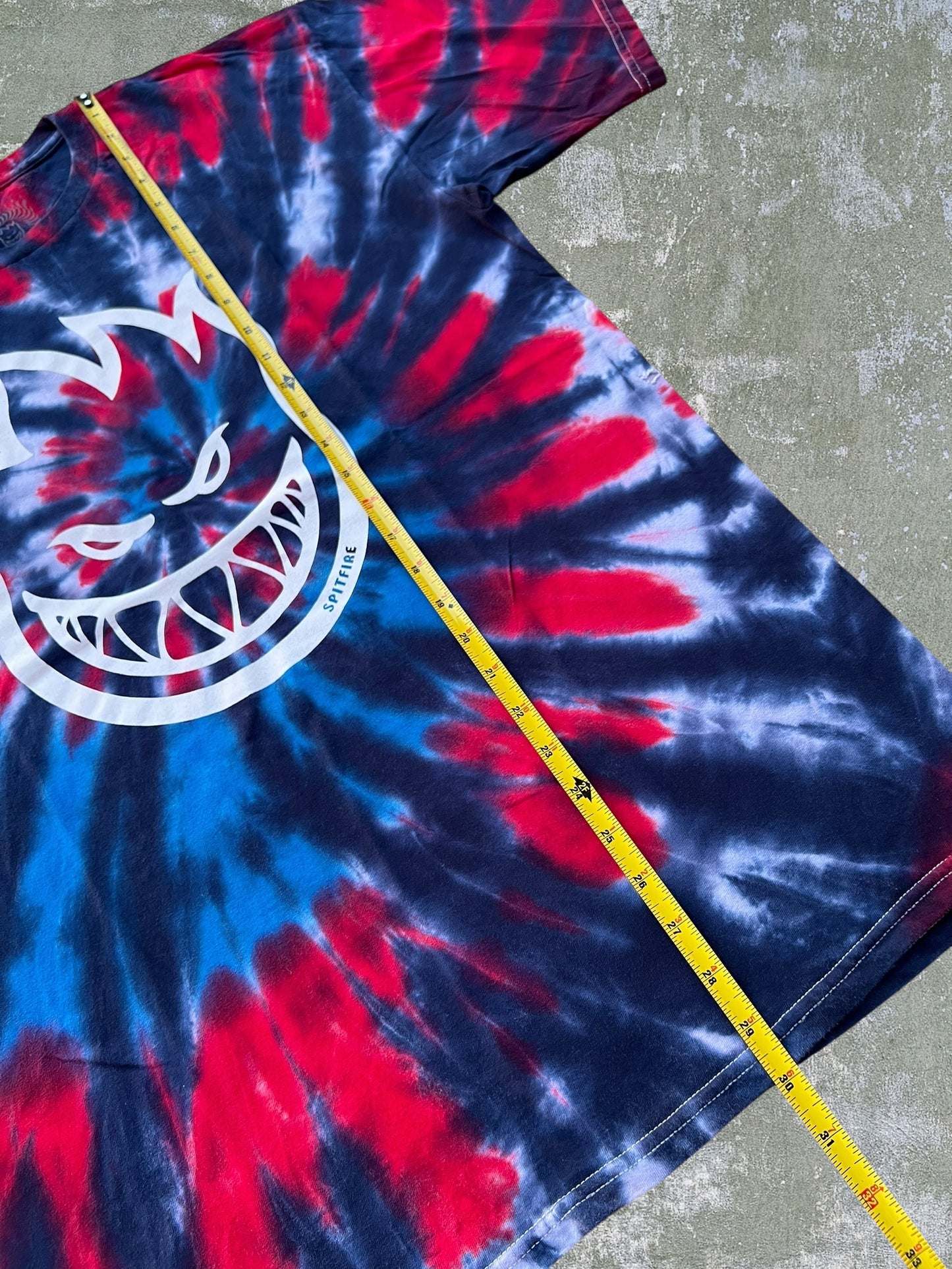 Spitfire Wheels Tie Dye Tee (L)