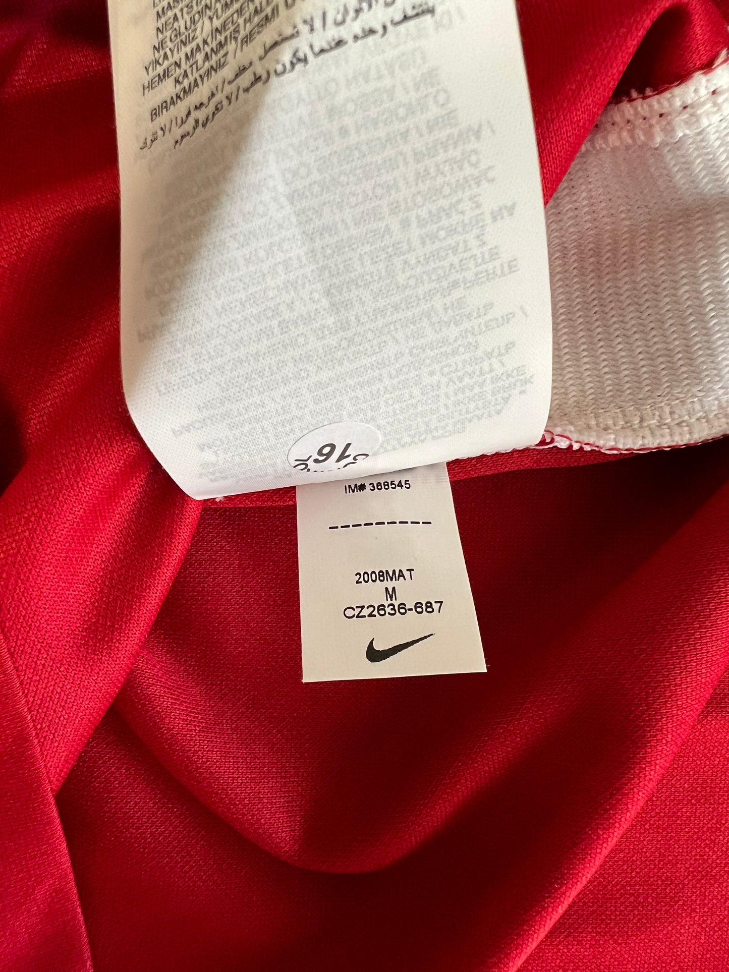 2020 Nike Liverpool Jersey (M)