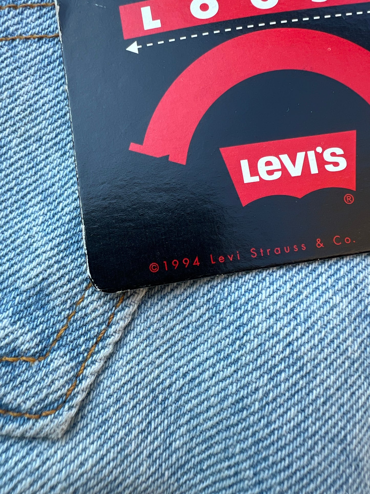 Mid-90s Levi’s 560 Jeans (31x34) (New With Tags)