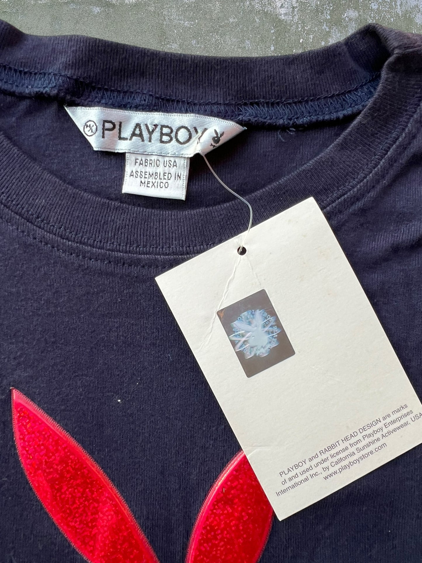 Early-2000s Playboy Long Sleeve Tee (Women’s M/L) (New With Tags)