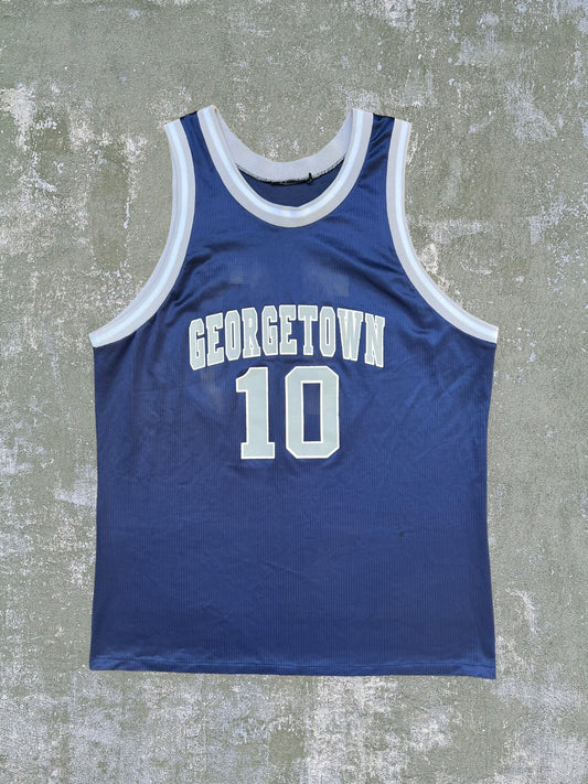 Vintage Logo Athletic Georgetown Jersey (L)