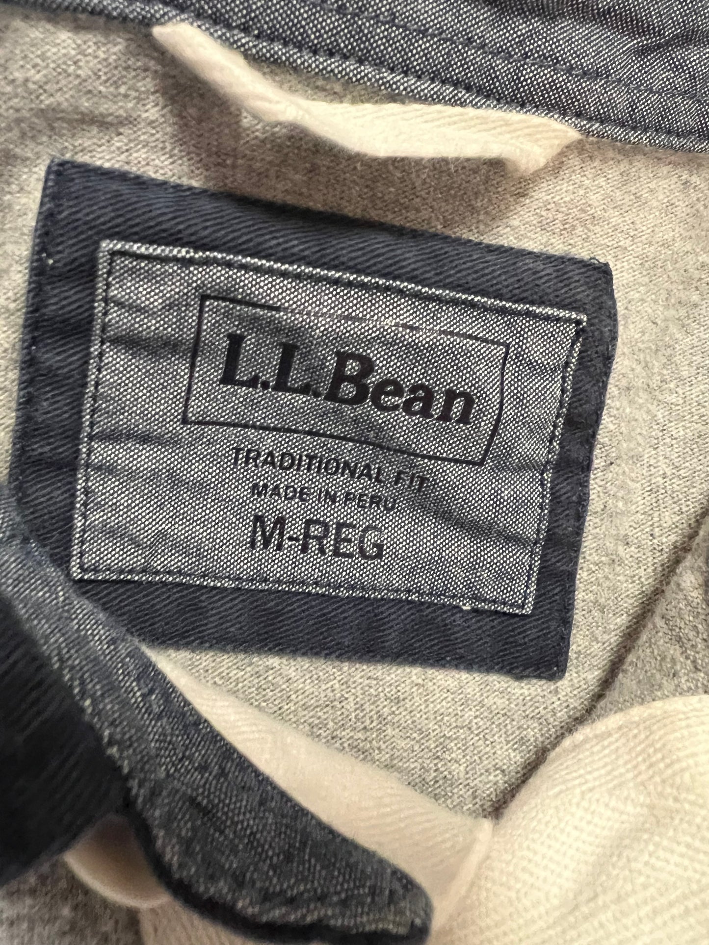 2000s/2010s LL Bean Rugby Shirt (M)