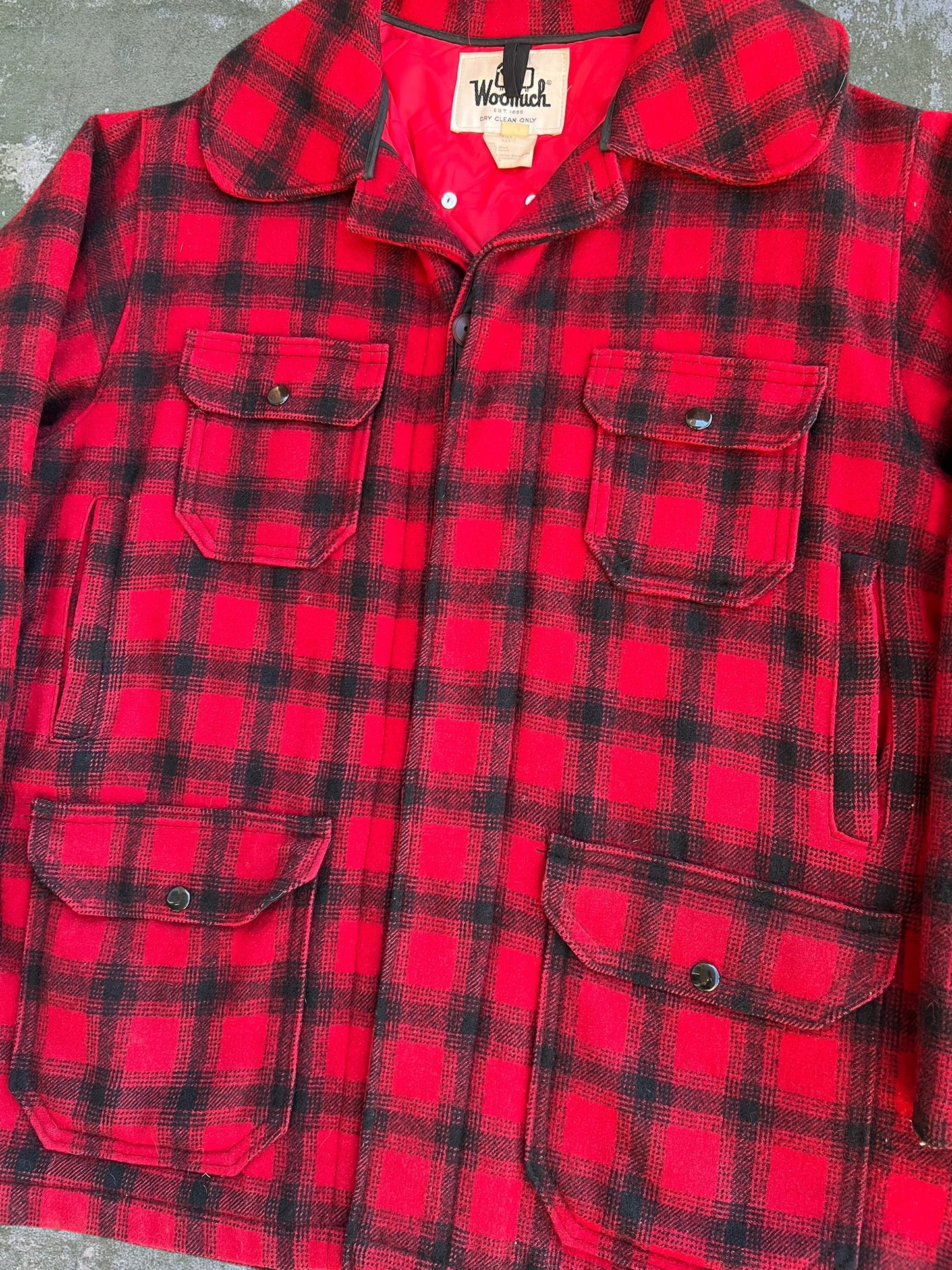 ‘70s Woolrich Mackinaw Jacket (XL)