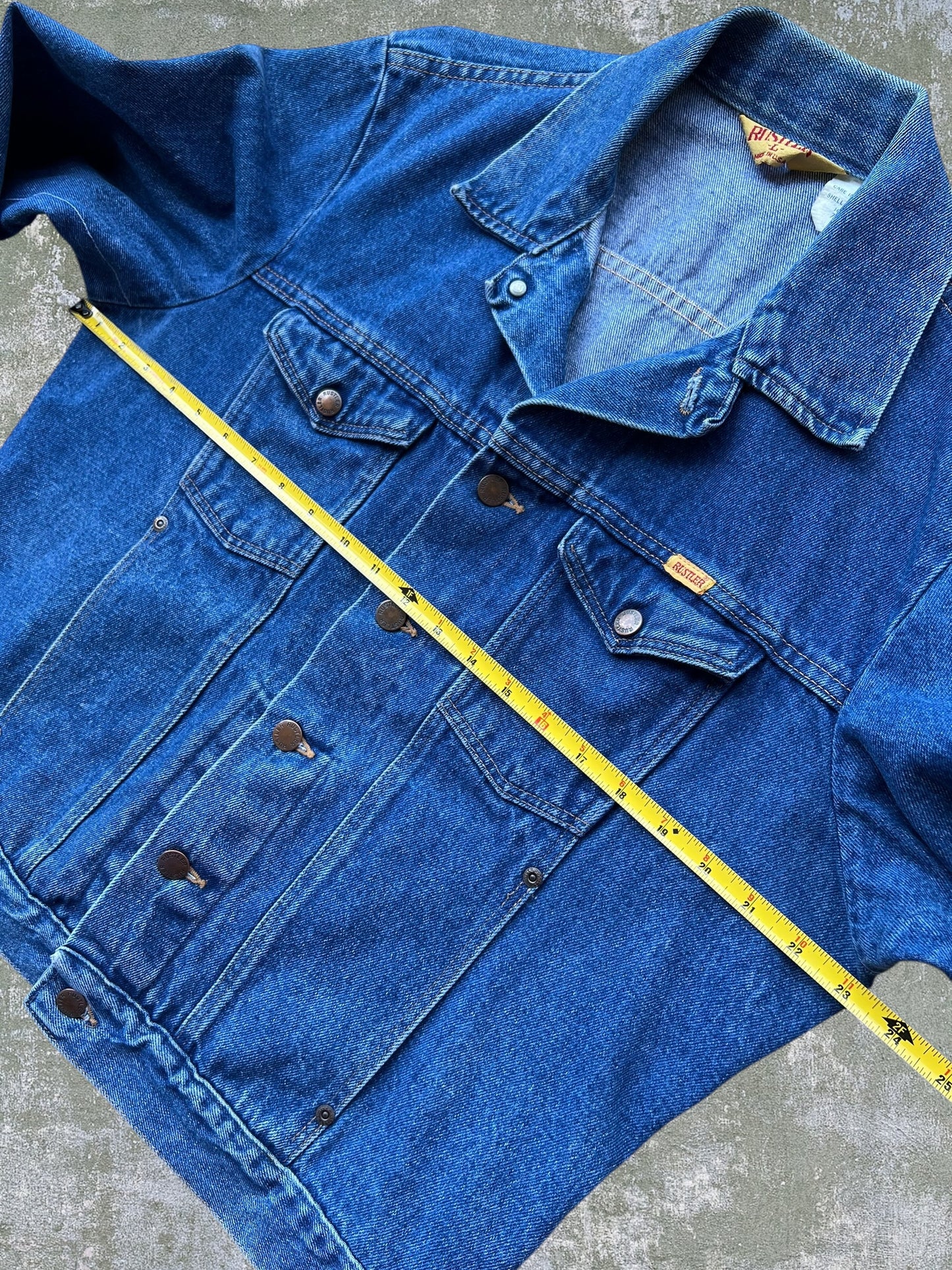 Vintage Rustler Denim Jacket (L)