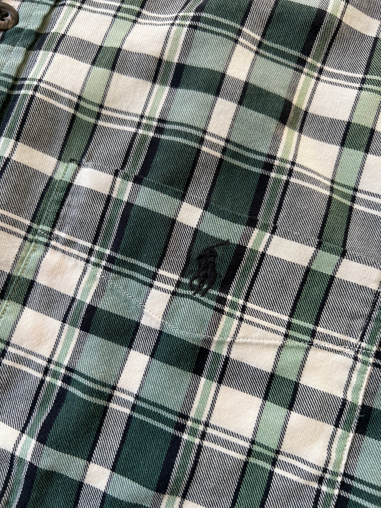 Early-2000s Polo Sportsman Ralph Lauren Flannel Shirt (M)