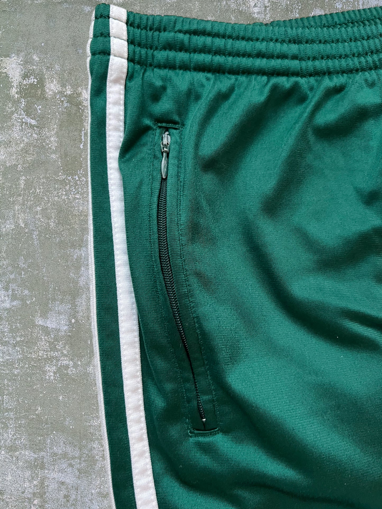 ‘90s Adidas Snap Button Warm Up Pants (M)