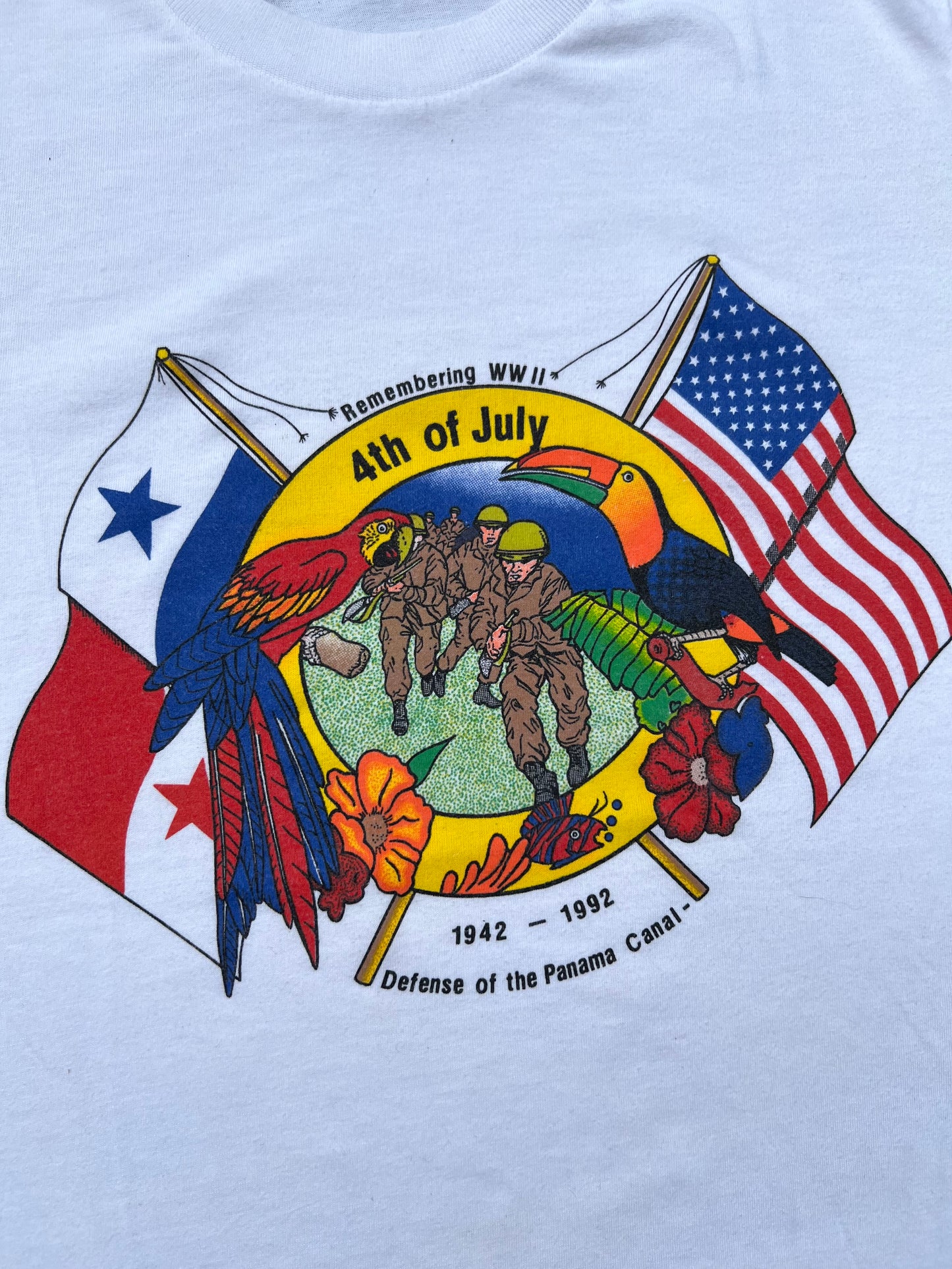1992 Defense Of The Panama Canal Tee (L)