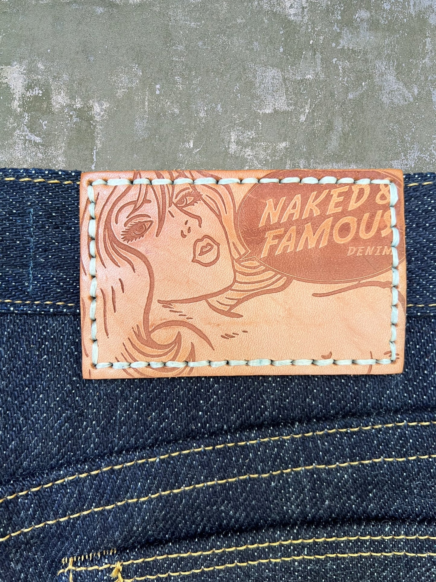 Naked And Famous Weird Guy 32oz Heavy Selvedge Denim Jeans (31)