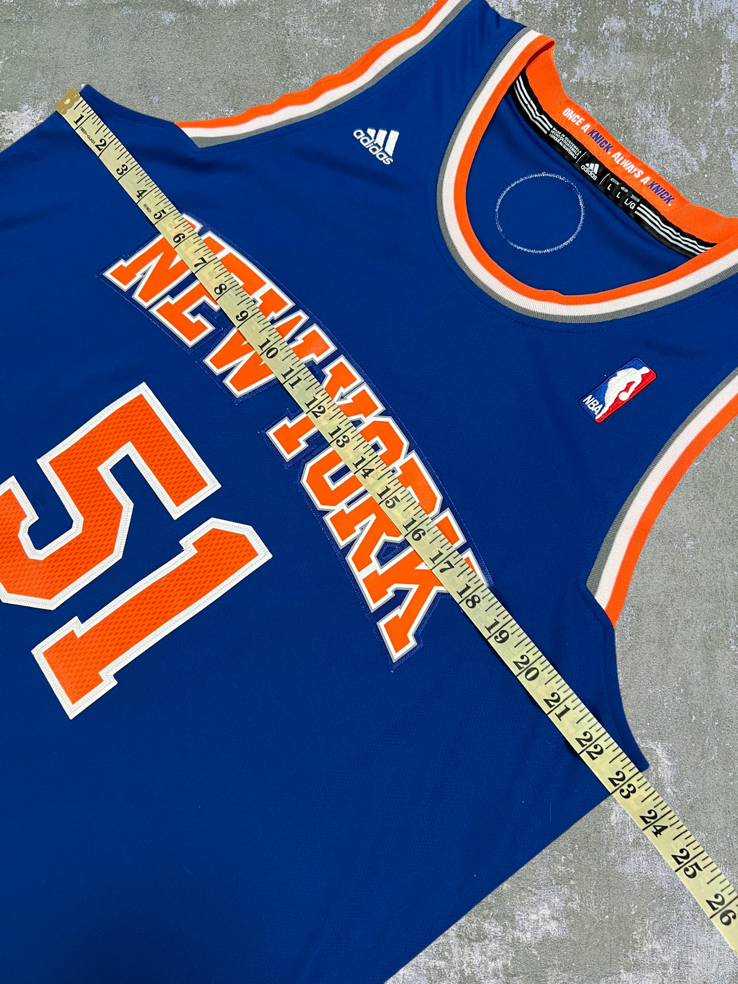 2014 Adidas Metta World Peace New York Knicks Jersey (L)