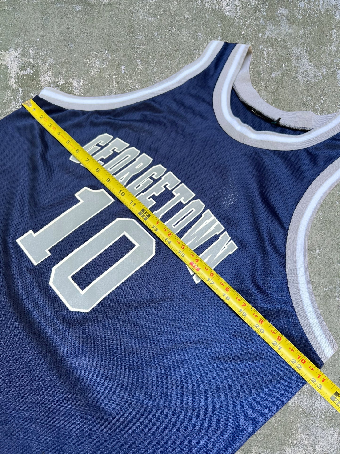 Vintage Logo Athletic Georgetown Jersey (L)