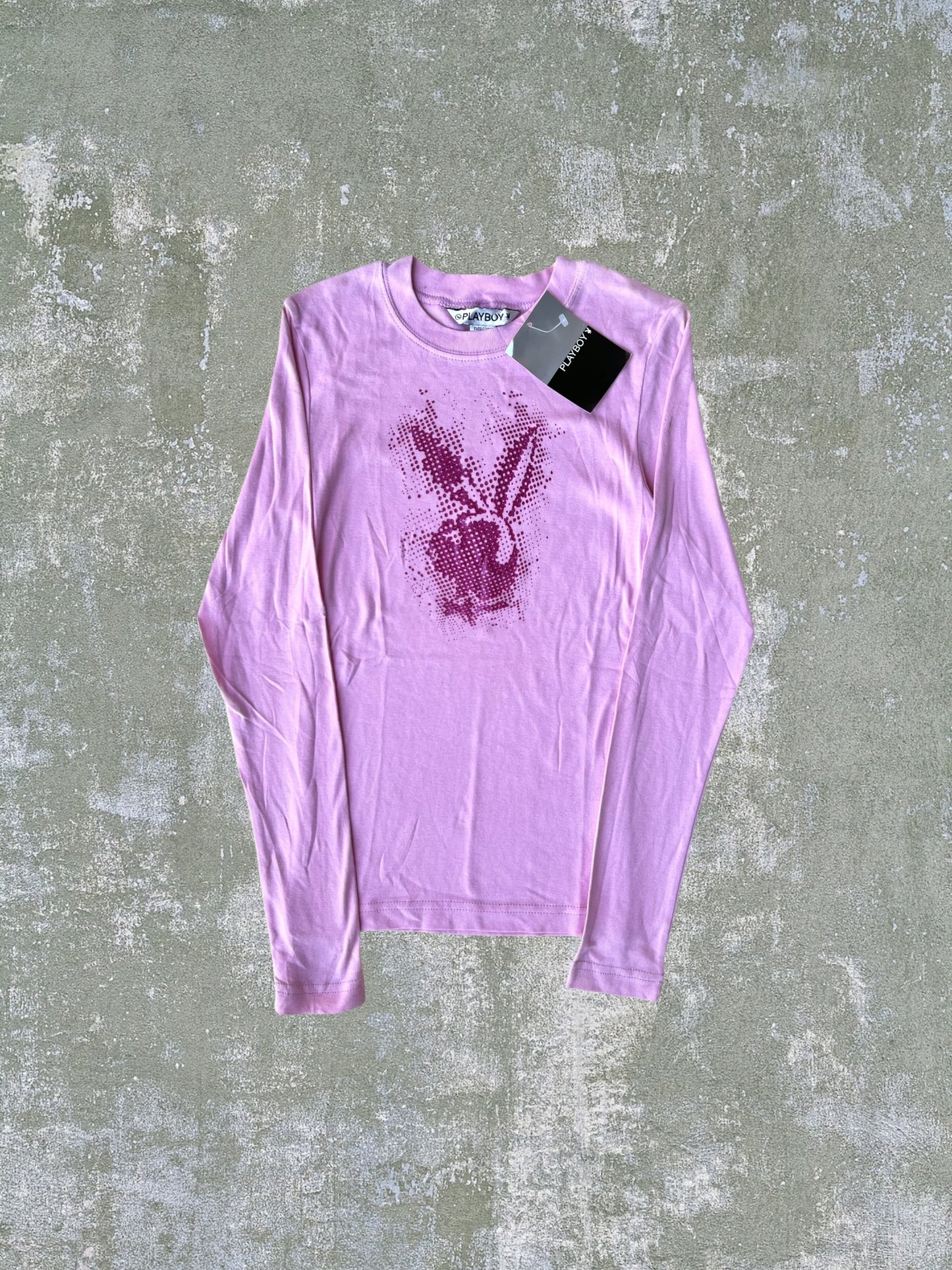 Early-2000s Playboy Long Sleeve Tee (Women’s S/M) (New With Tags)