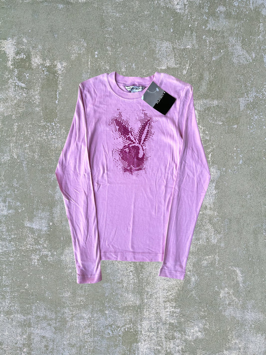 Early-2000s Playboy Long Sleeve Tee (Women’s S/M) (New With Tags)
