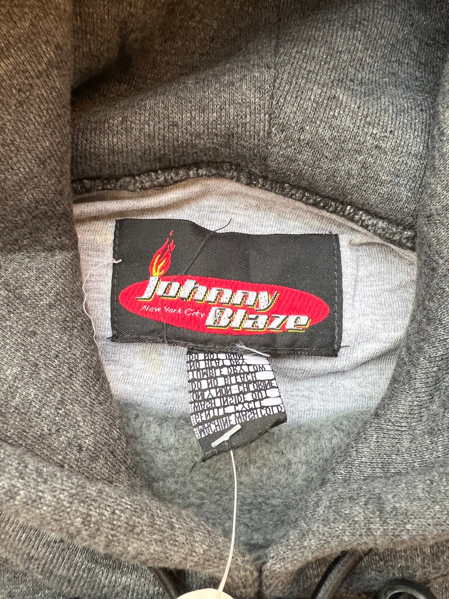 Late-90s/Early-2000s Johnny Blaze “Blazin Thru The River” Hoodie (XXL) (New With Tags)