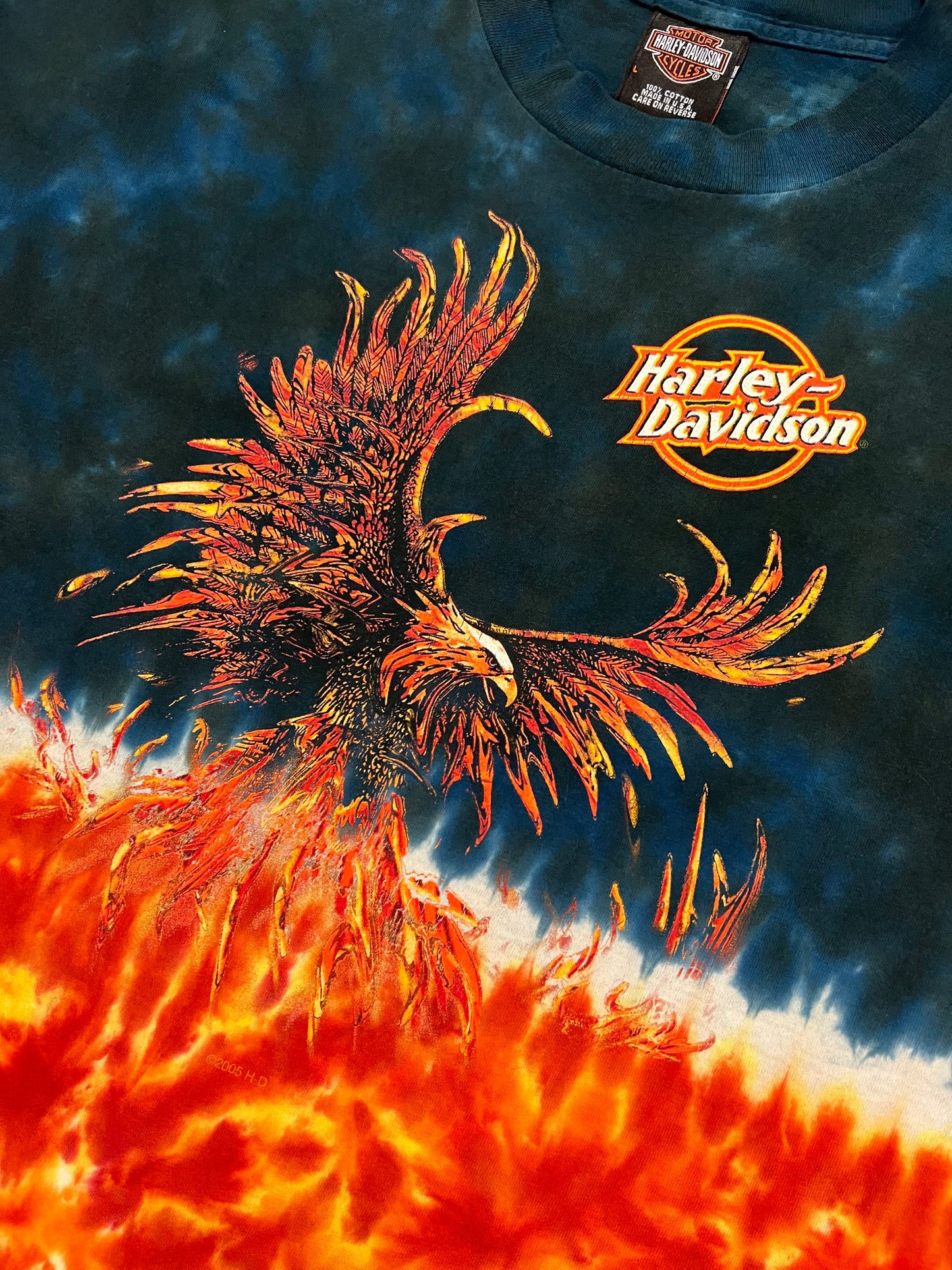 2005 Harley Davidson Tie Dye Tee (XL)