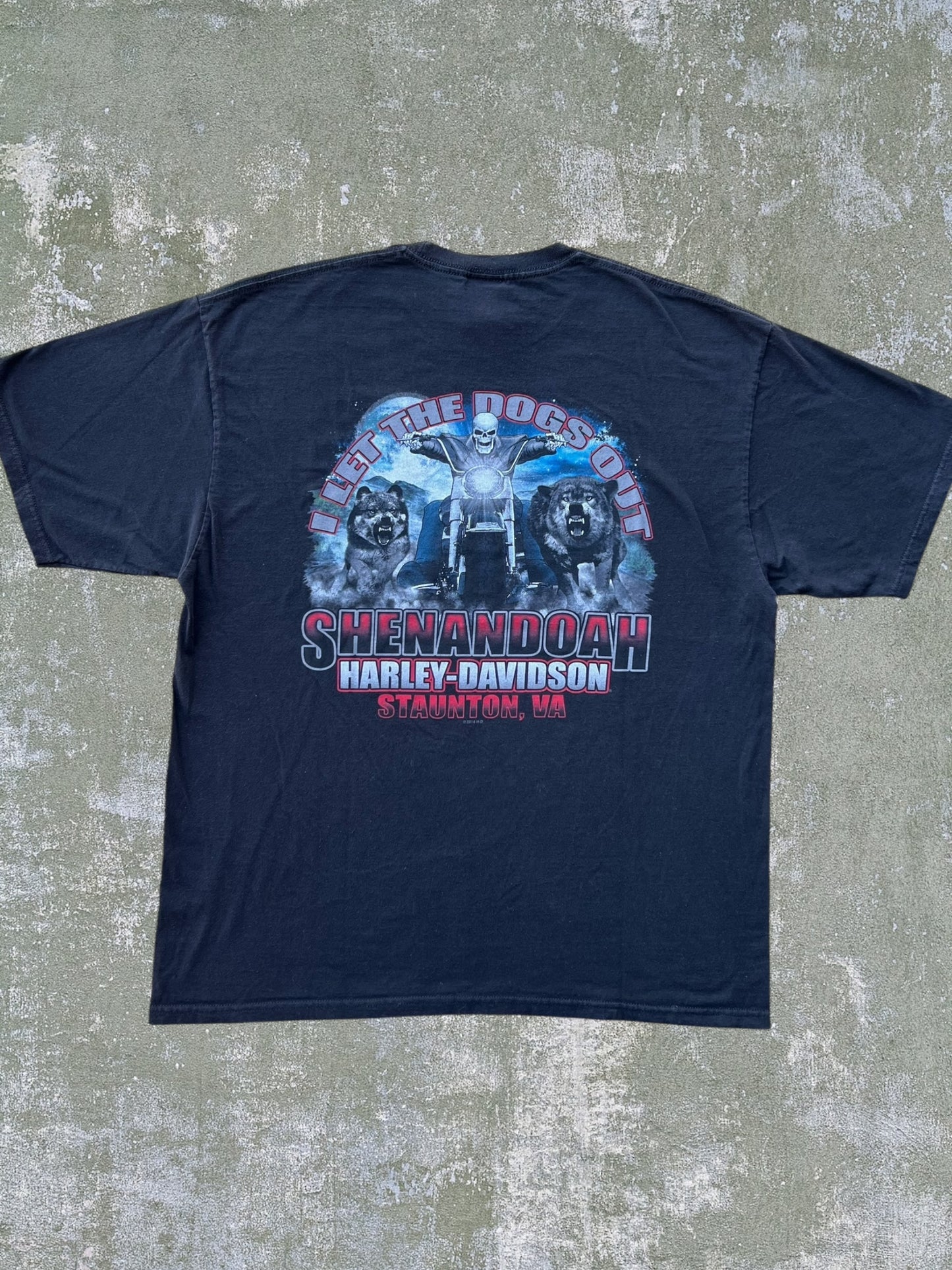2014 Harley Davidson Wolf Tee (XL)
