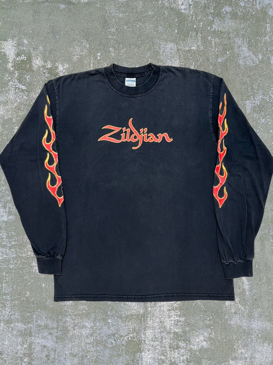 Early-2000s Zildjian Long Sleeve Tee (L)