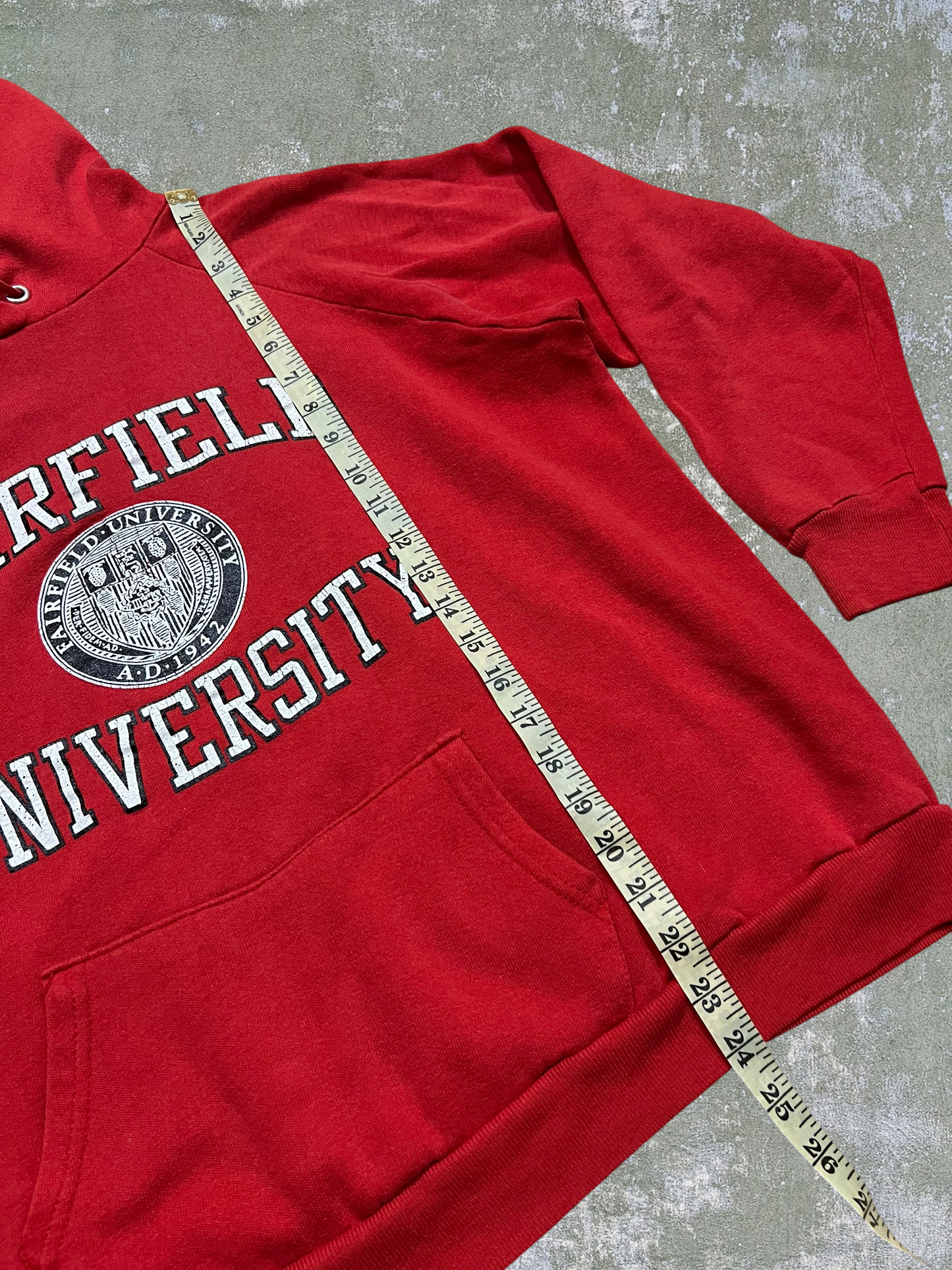 ‘80s Champion Fairfield University Hoodie (XL)