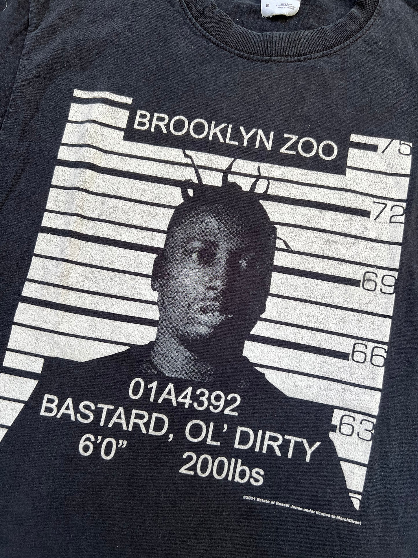 2011 Ol’ Dirty Bastard Wu-Tang Tee (M)