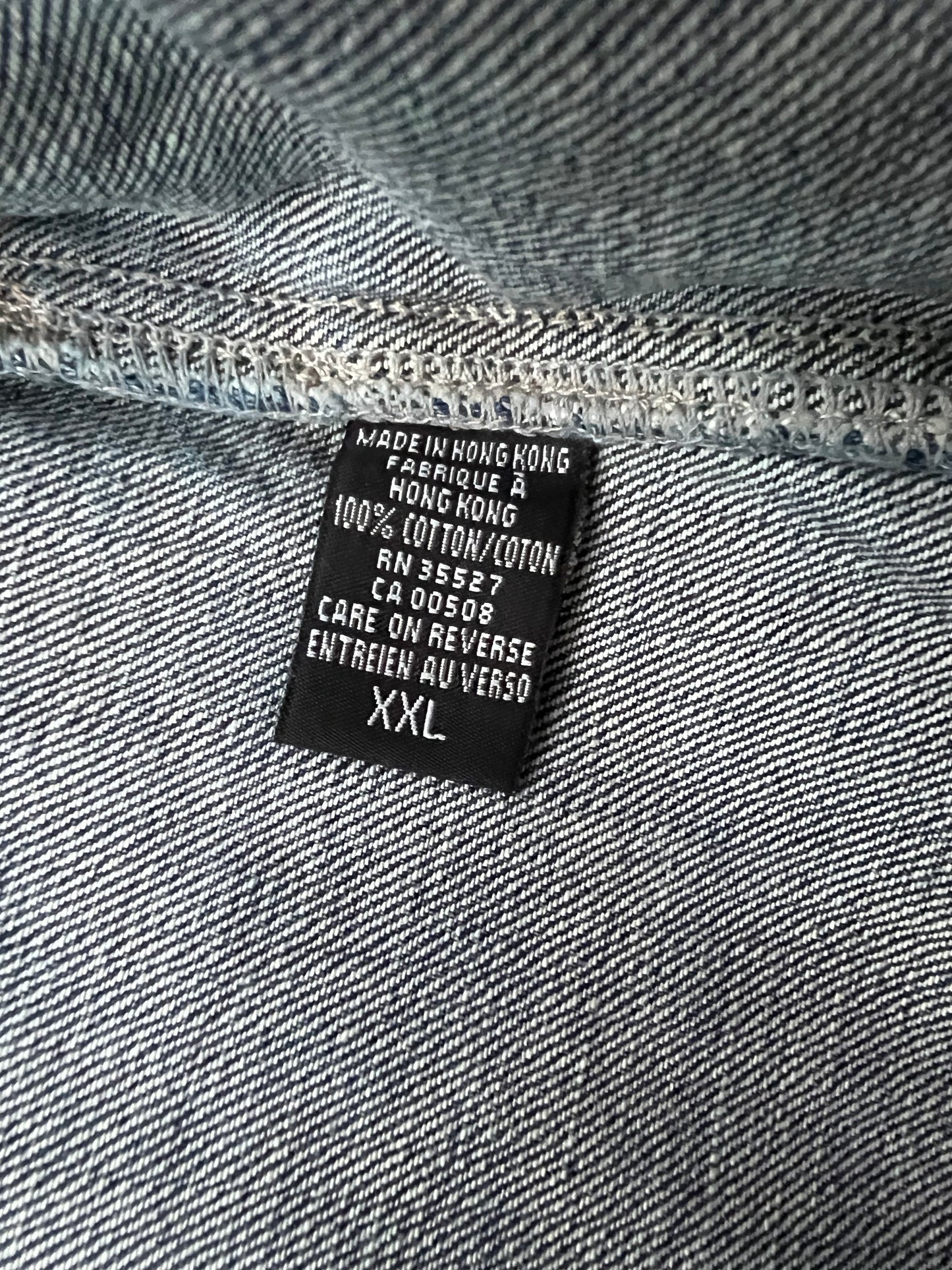 Early-2000s Marithe Francois Girbaud Denim Jacket (XXL) (New With Tags)