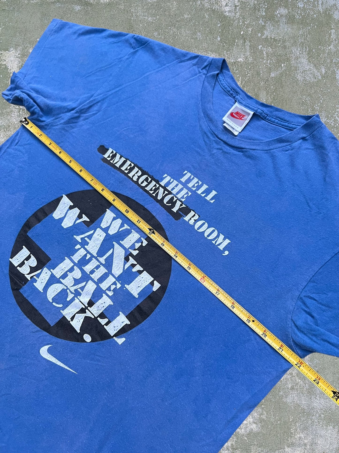 Late-80s/Early-90s Nike “Tell The Emergency Room” Tee (L)