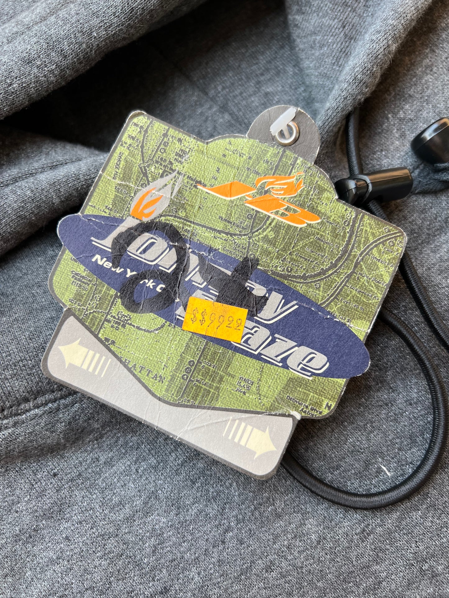 Late-90s/Early-2000s Johnny Blaze “Blazin Thru The River” Hoodie (XXL) (New With Tags)