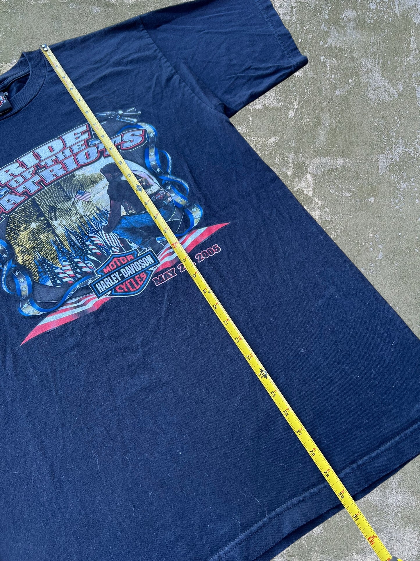 2005 Harley Davidson “Ride Of The Patriots” Tee (L)