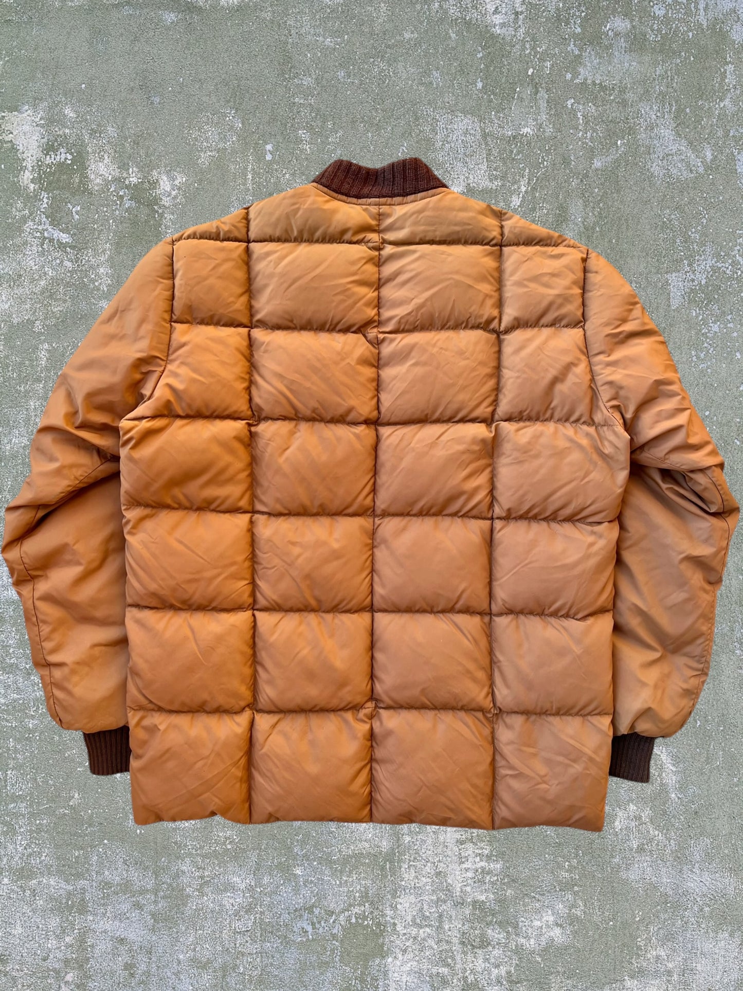 ‘70s Down Filled Puffer Jacket (M)