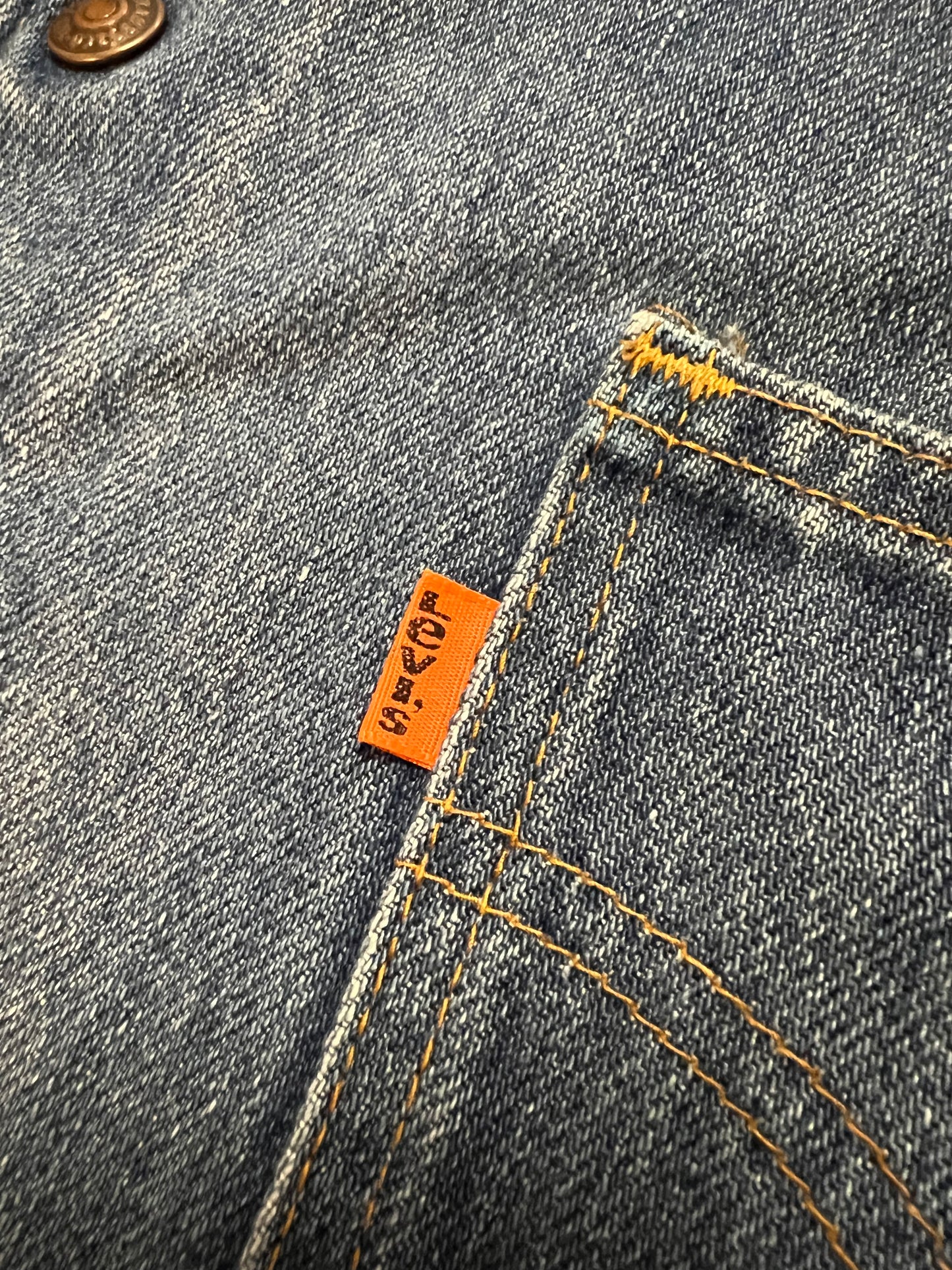 ‘70s/‘80s Levi’s Western Denim Vest (M)