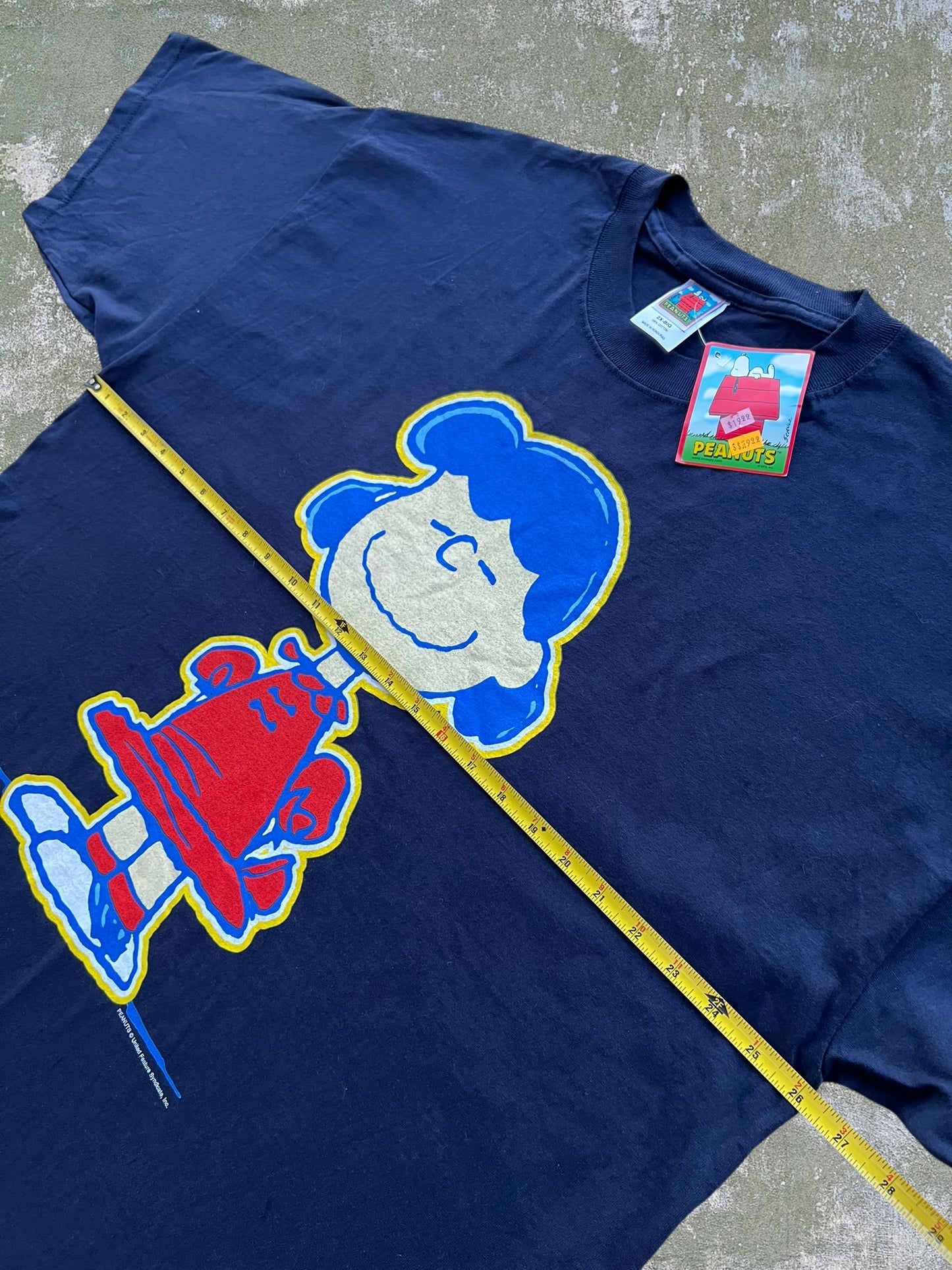 Early-2000s Peanuts Lucy Tee (XXL) (New With Tags)